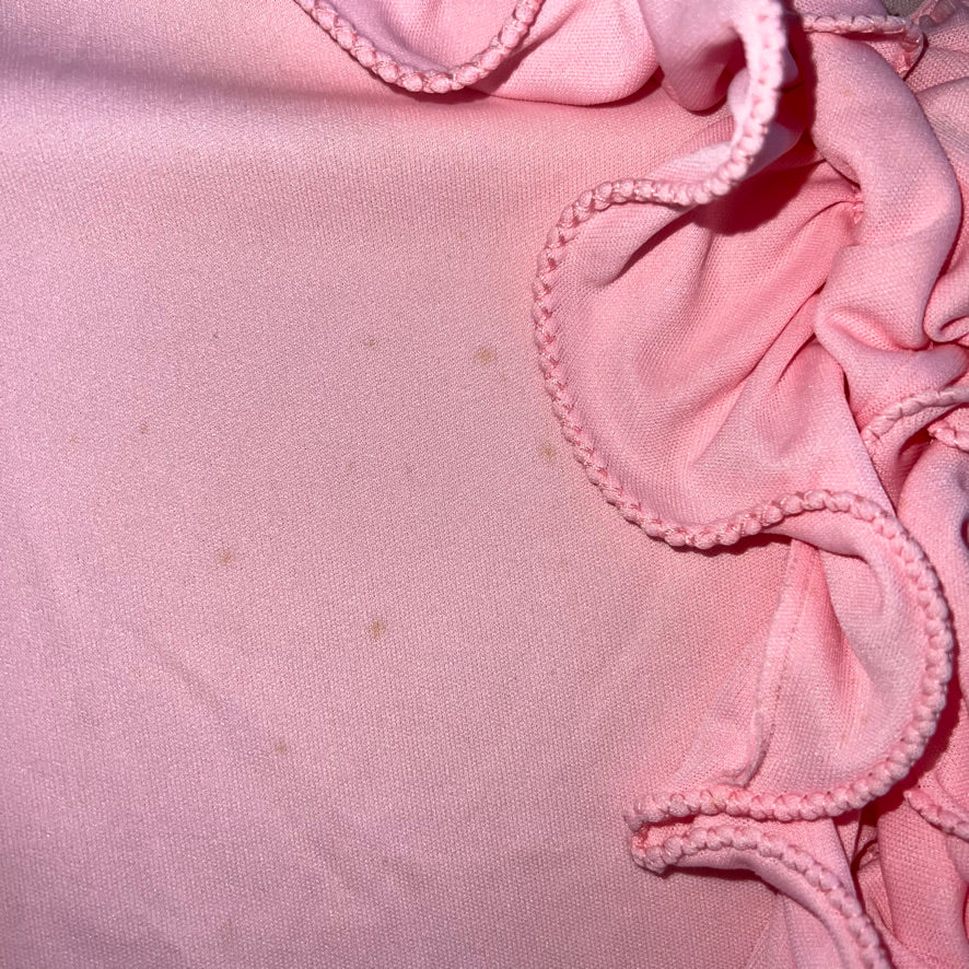 Vintage Detailed Neckline Blouse