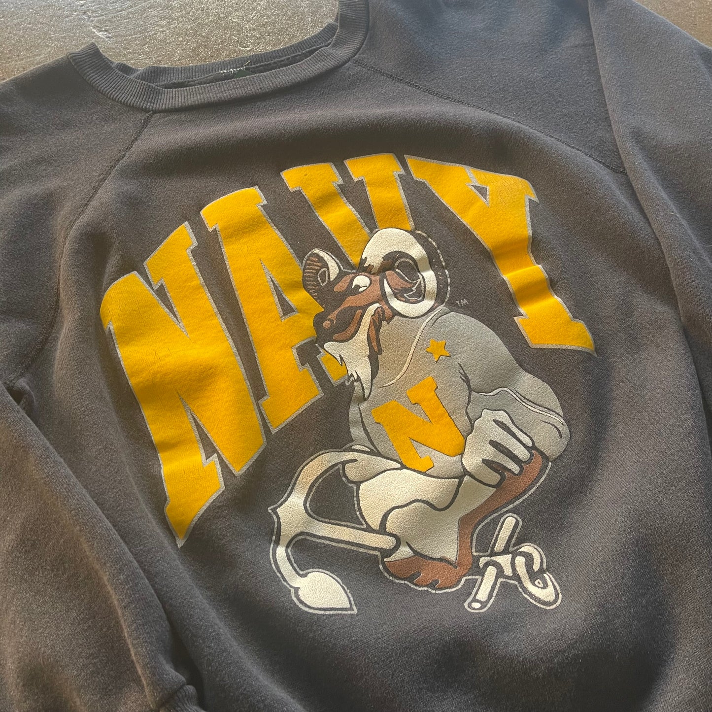 Vintage Navy Crewneck