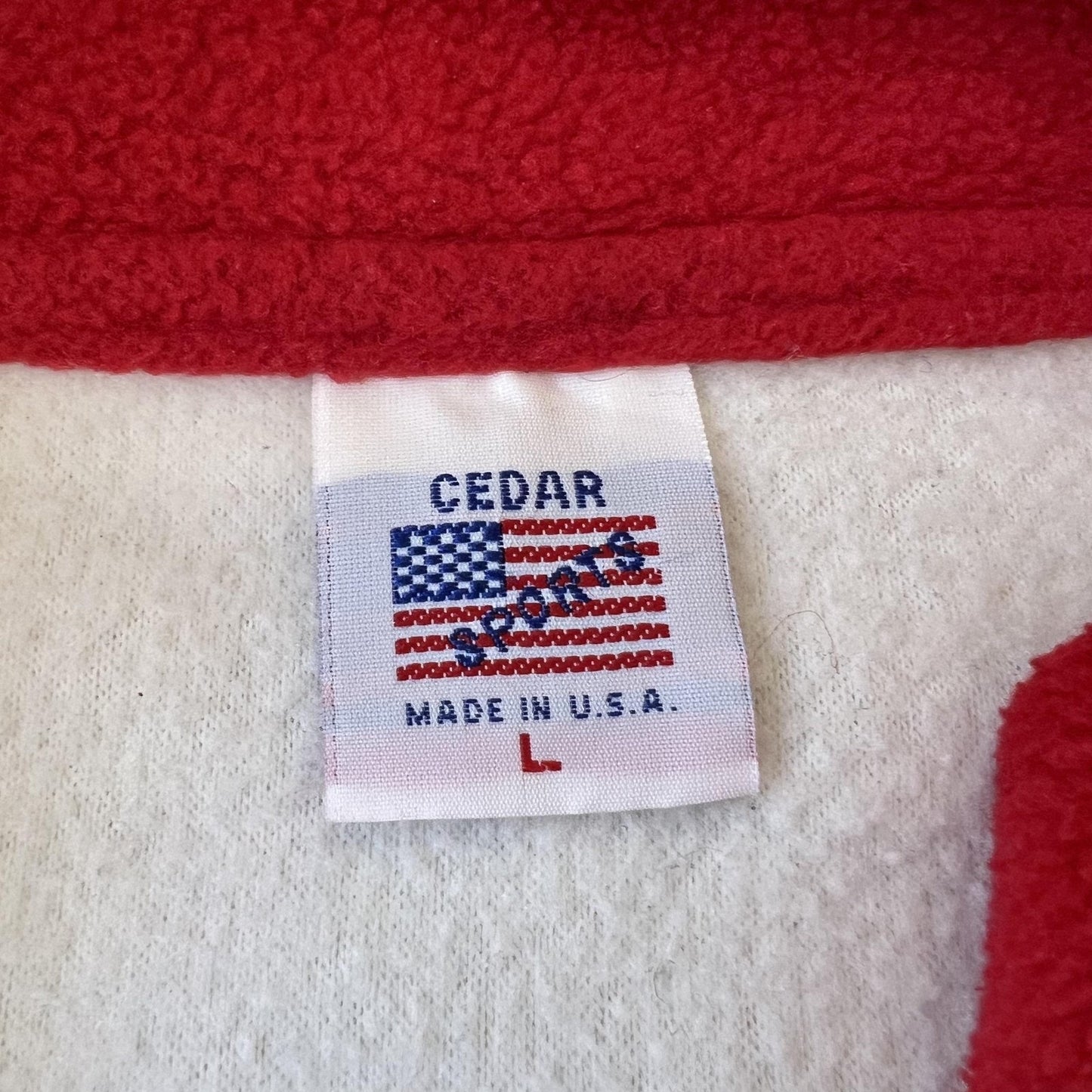Vintage 90s Washington DC Fleece Pullover