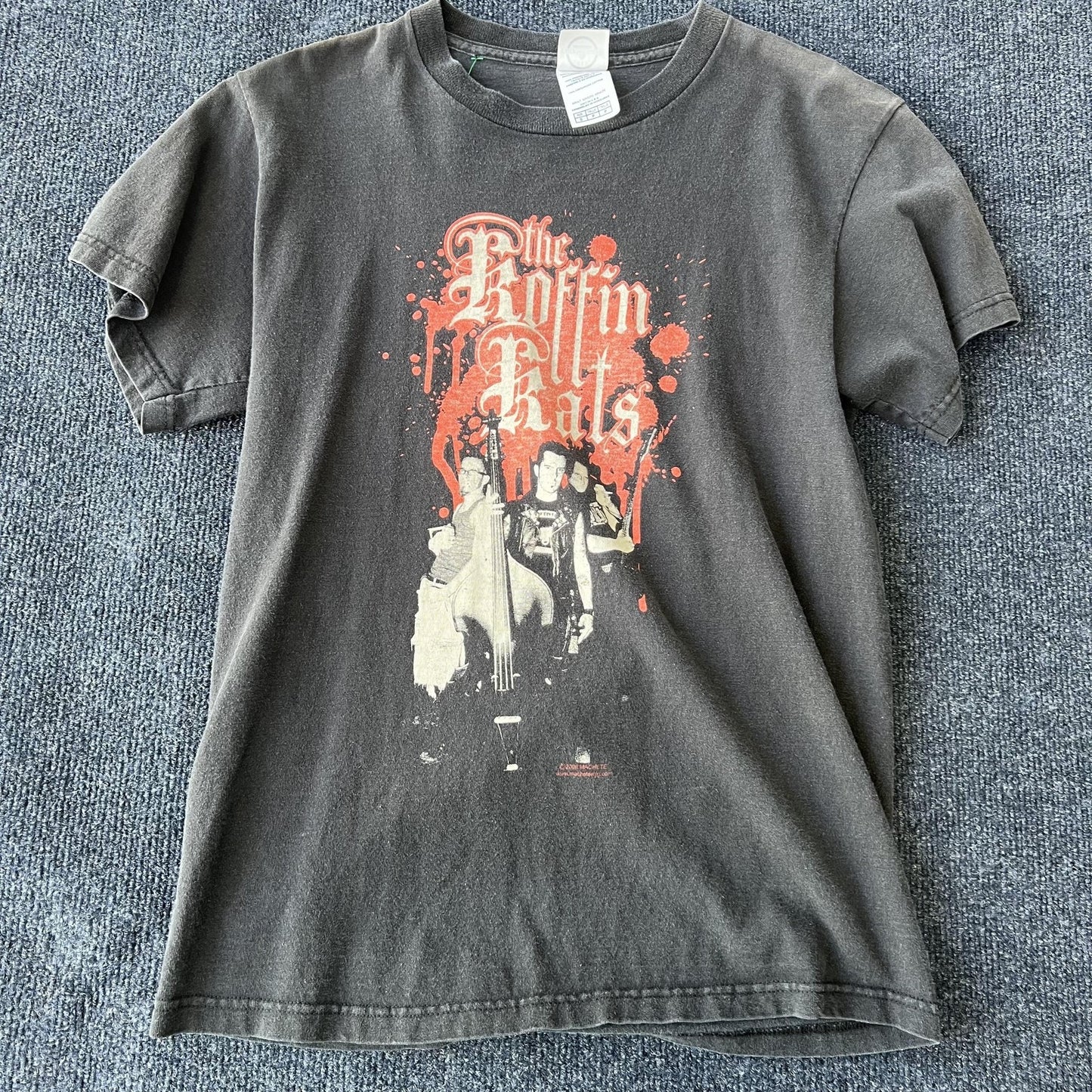 Y2K The Koffin Kats Psychobilly Punk Tee