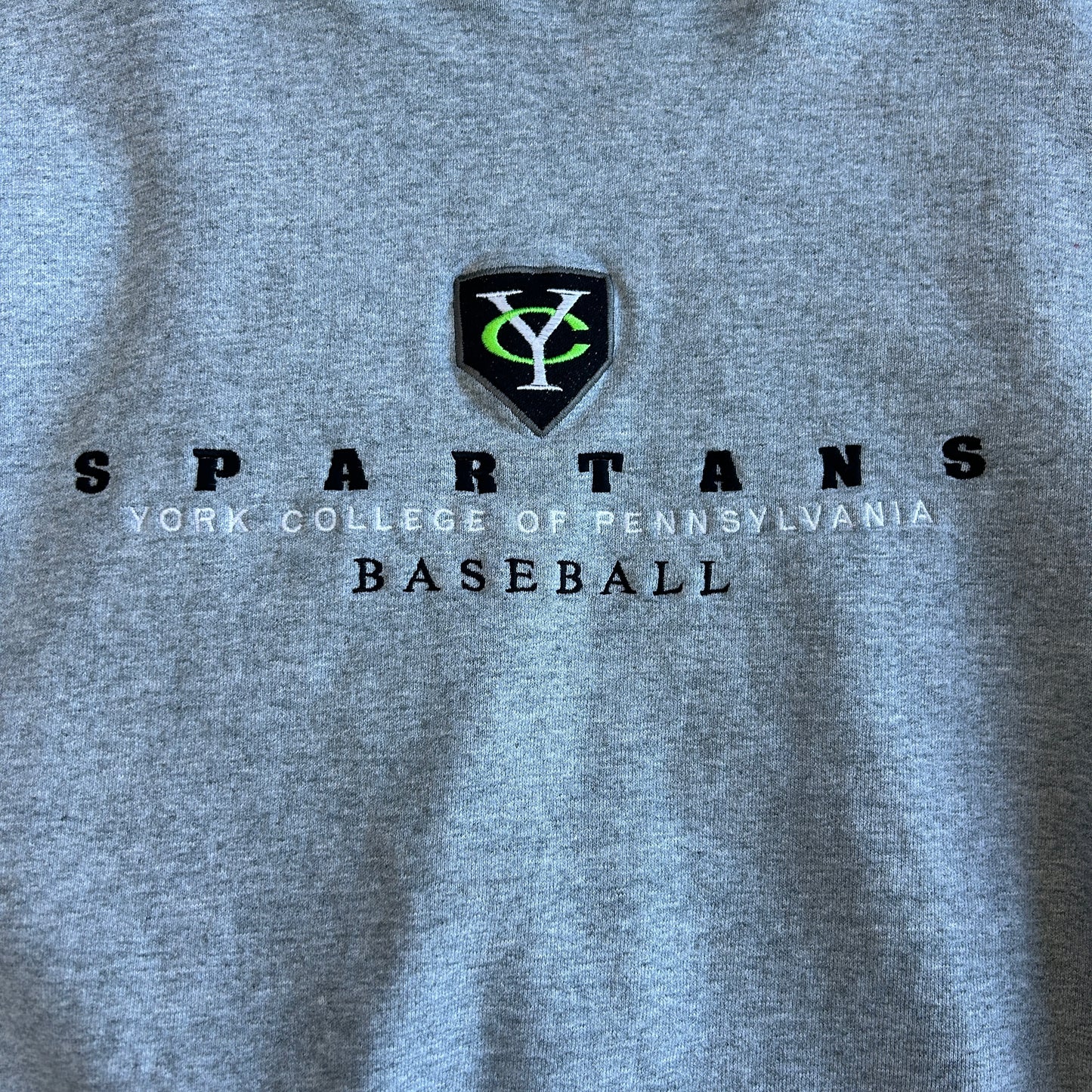 Vintage York College Baseball Sweatshirt