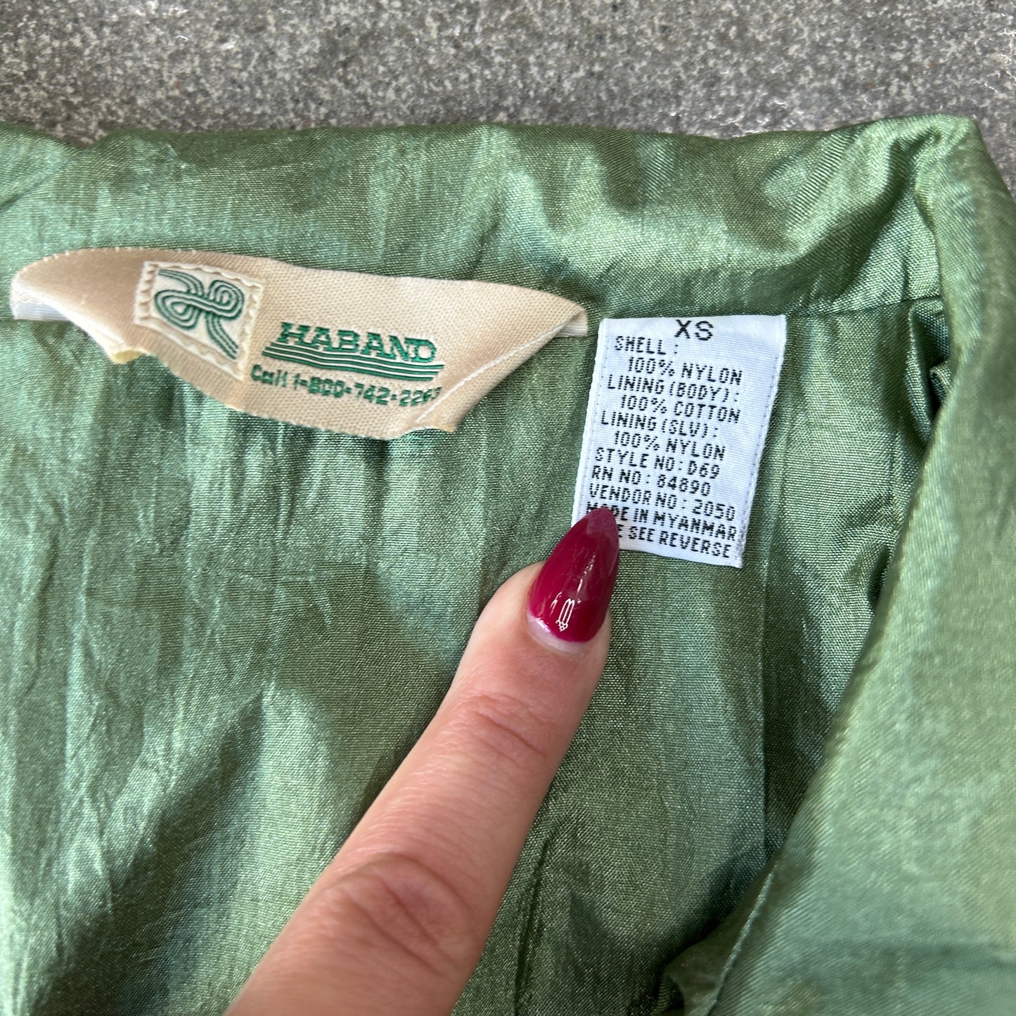 Vintage Haband Windbreaker
