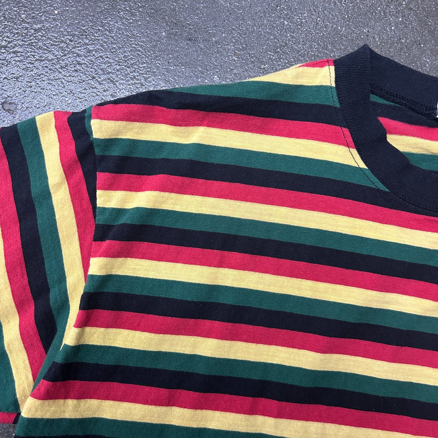 Vintage Germany Colors Striped Tee