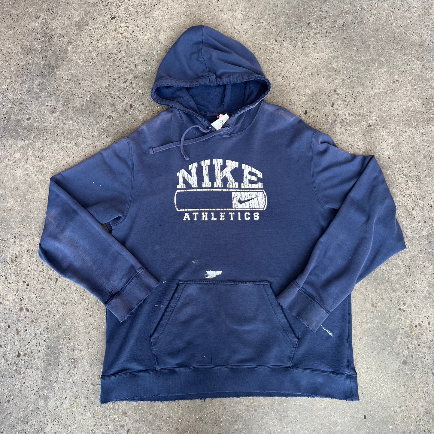 Vintage Nike Athletics Distressed Hoodie