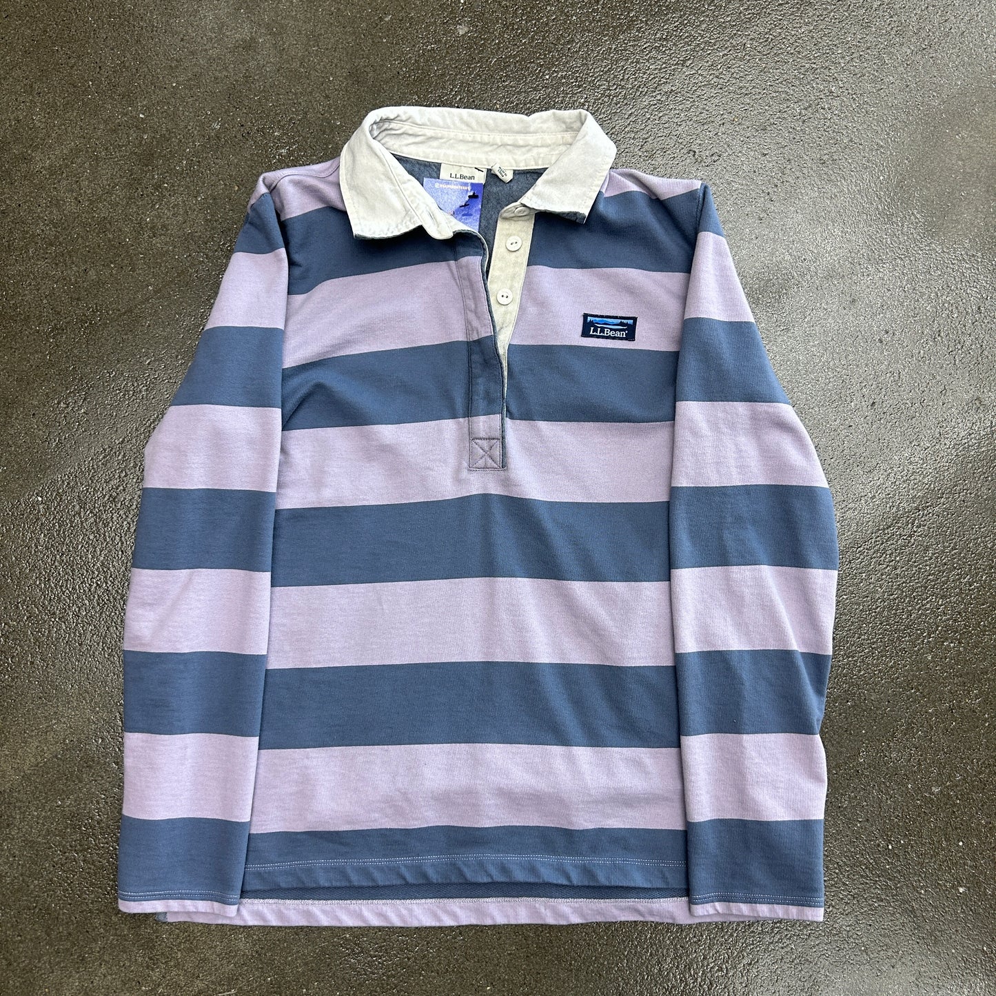 Vintage LL Bean Long Sleeve Polo