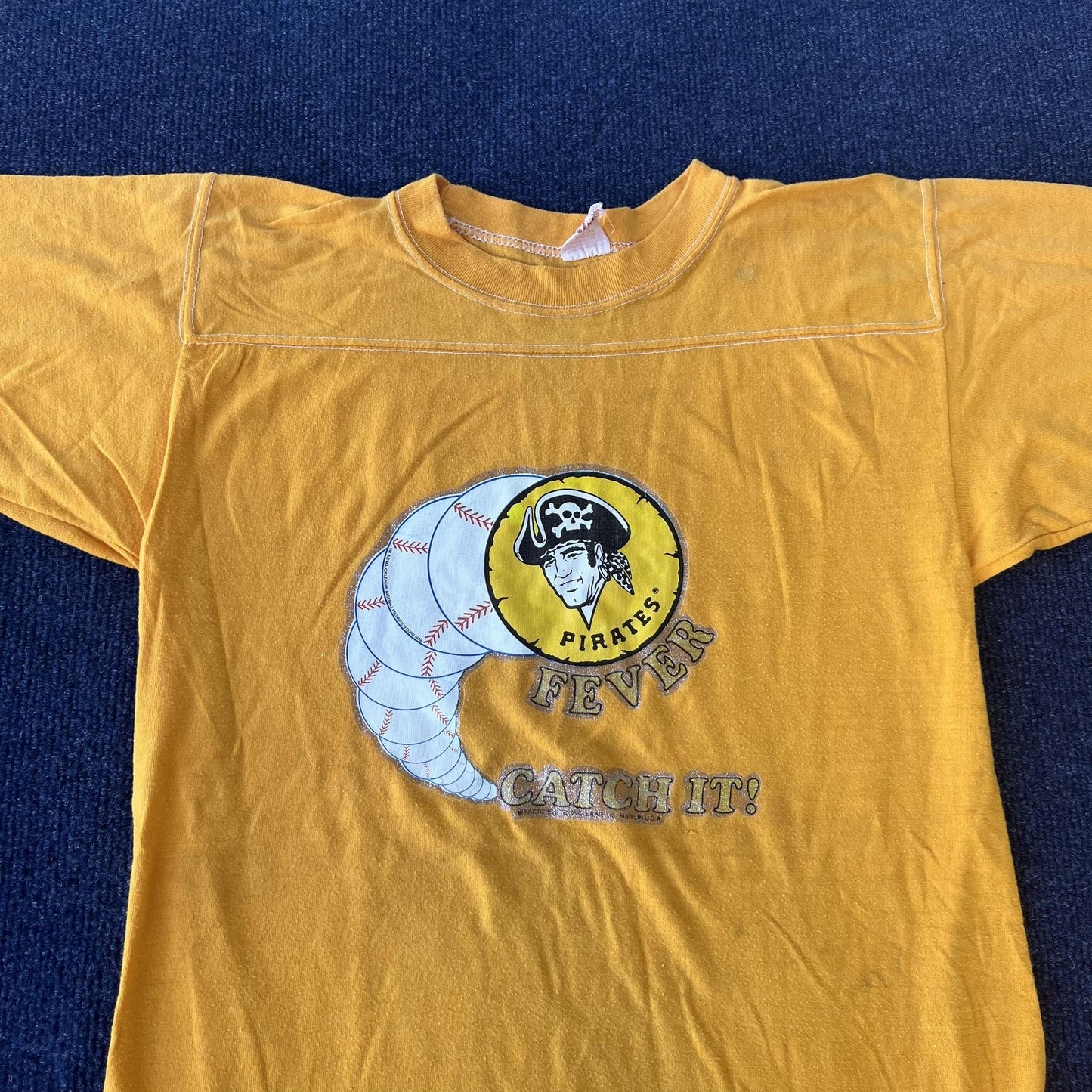 Vintage 80s Pittsburgh Pirates Baseball Tee