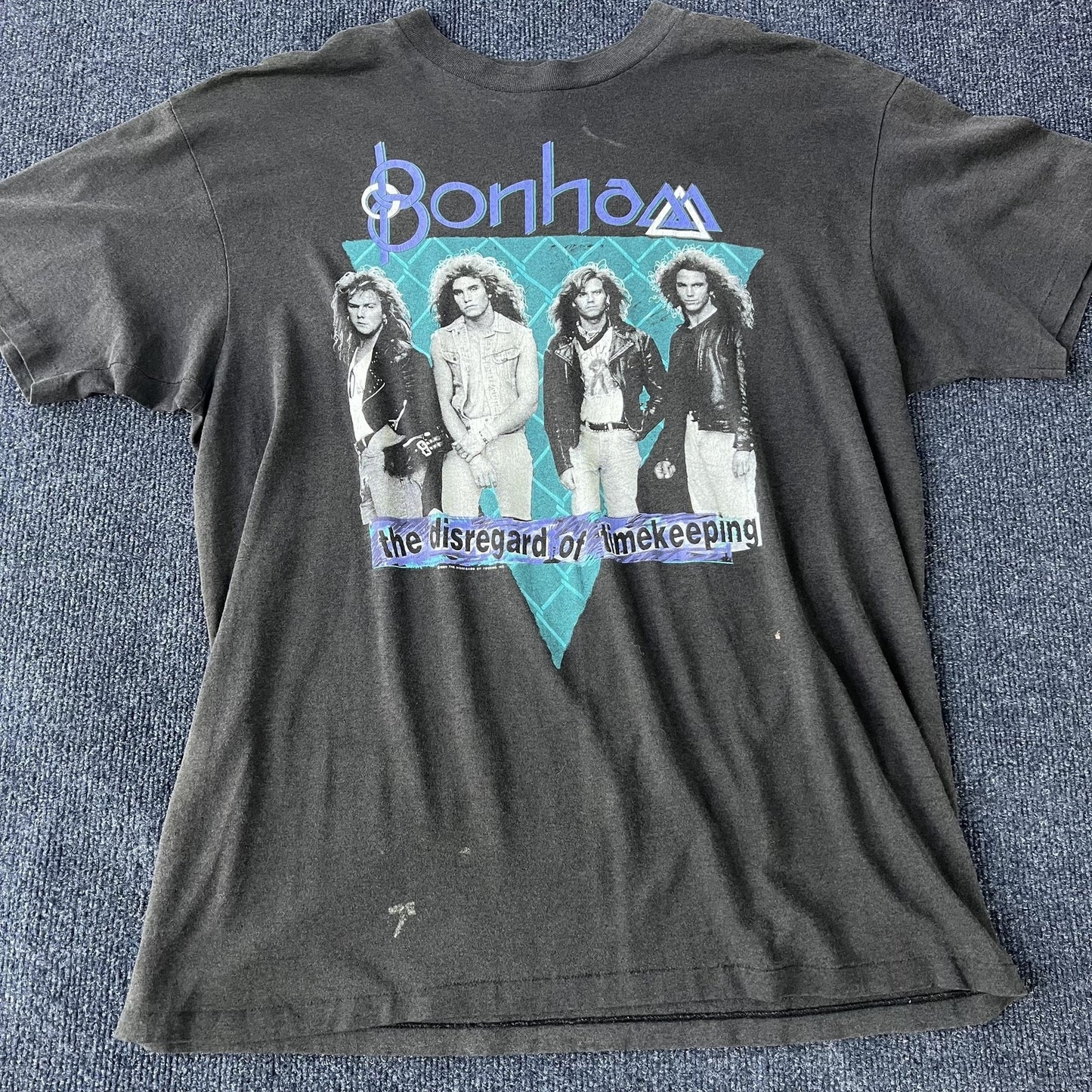 Vintage 90s Bonham Disregard of Timekeeping Tour Tee