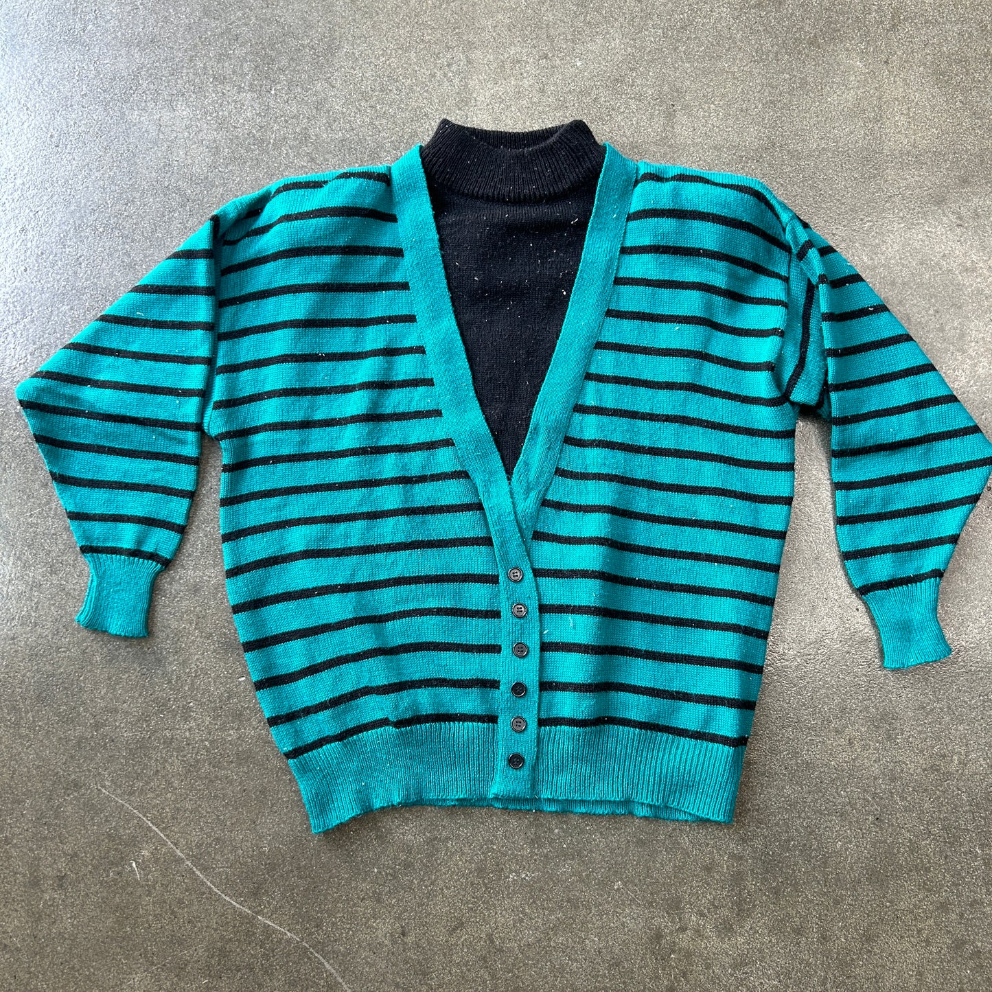 Vintage Plus Factor Striped Sweater