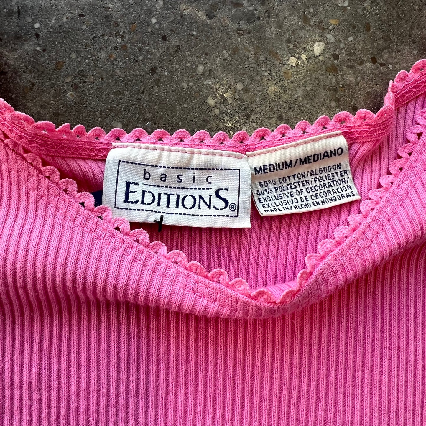 Vintage Basic Editions Tank Top