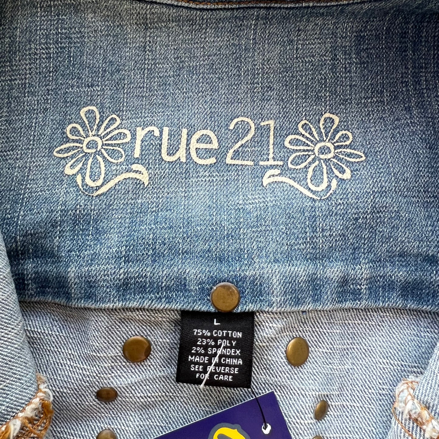 Vintage Rue 21 Jean Jacket