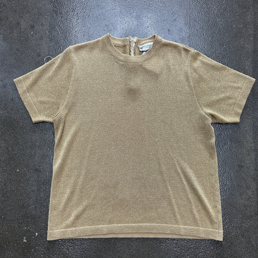 Vintage Gold Glitter Drapers & Damons Shirt