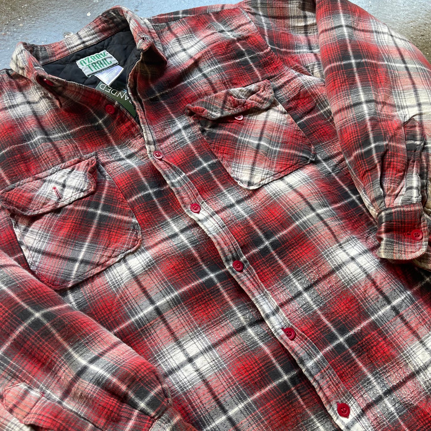 Vintage Ozark Trail Quilted Flannel