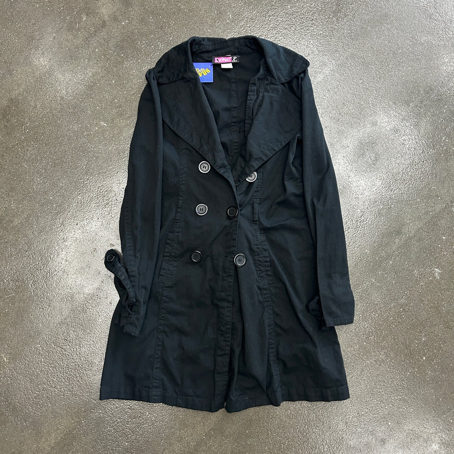 Vintage Say What USA Trench Coat