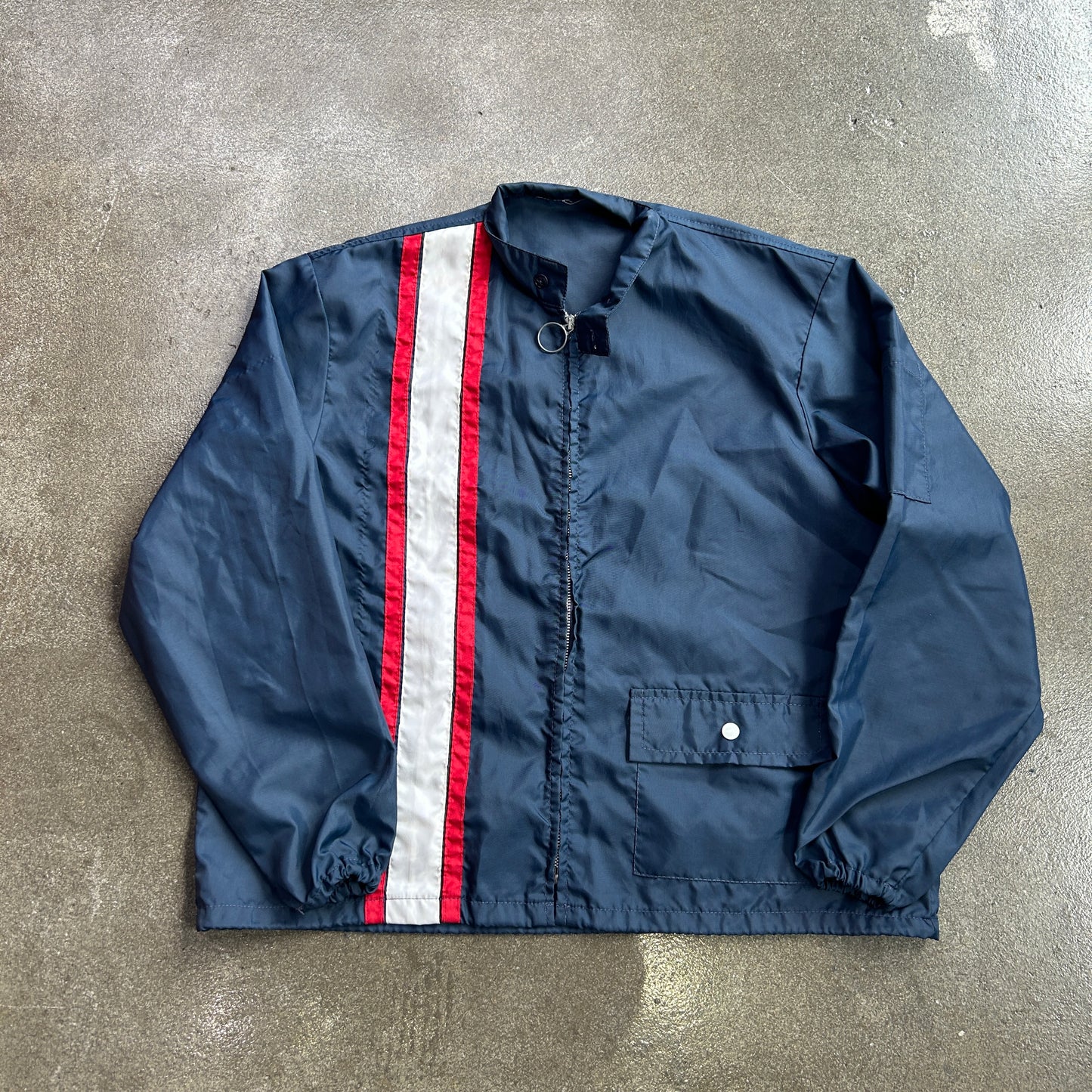 Vintage 90s Nylon Work Wear Windbreaker