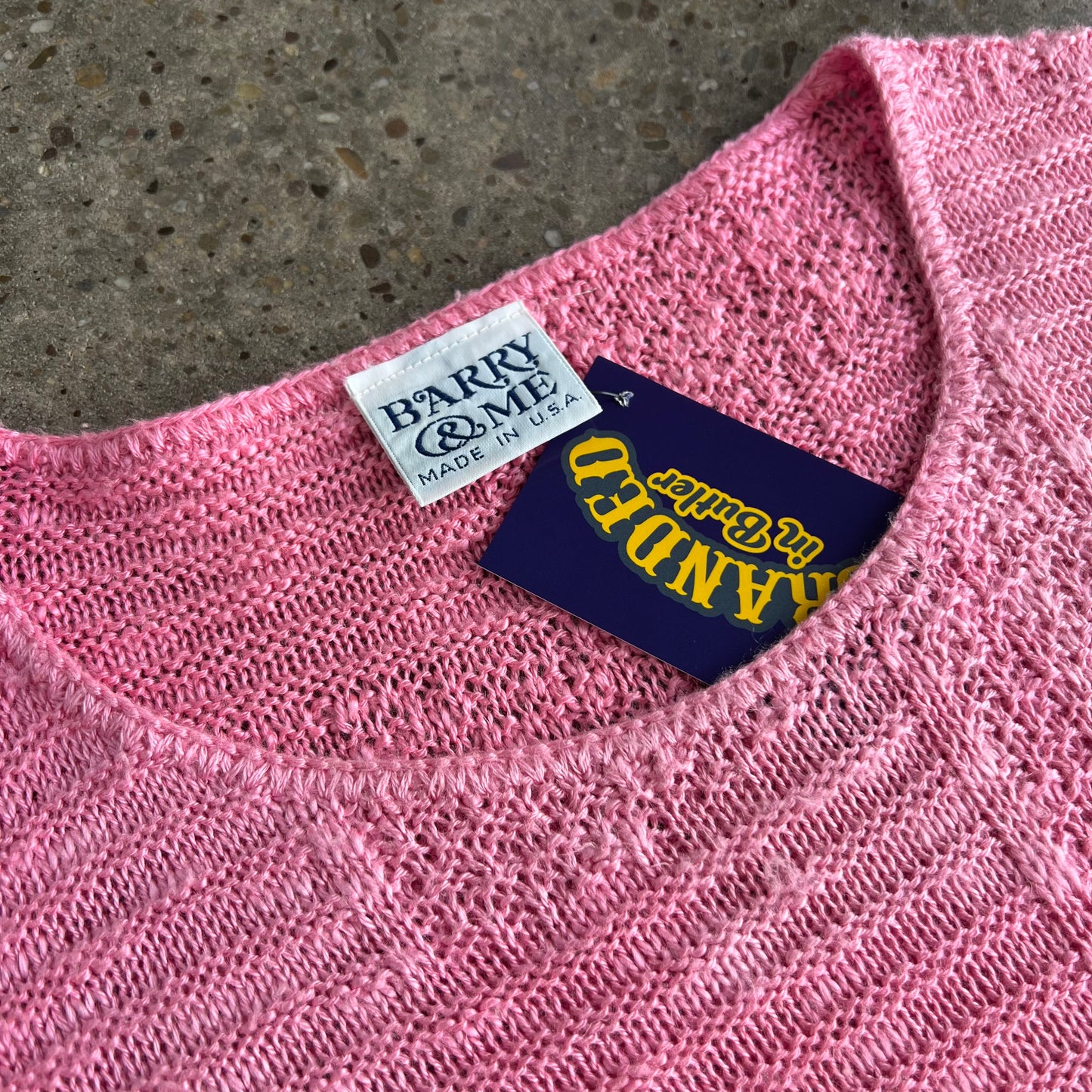 Vintage Barry and Me Knit Tee