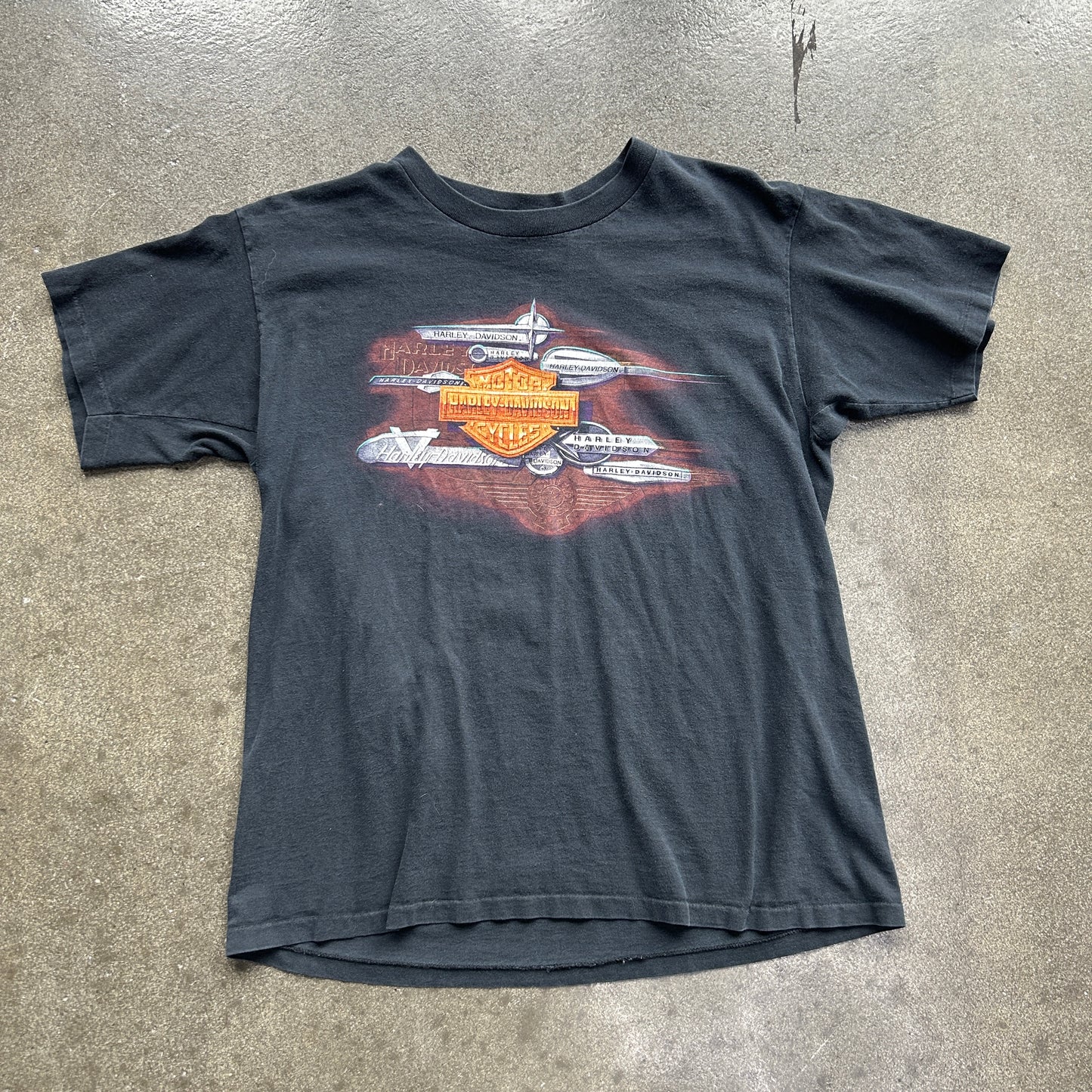 Vintage 90s Harley Davidson The Legends Begins Tee