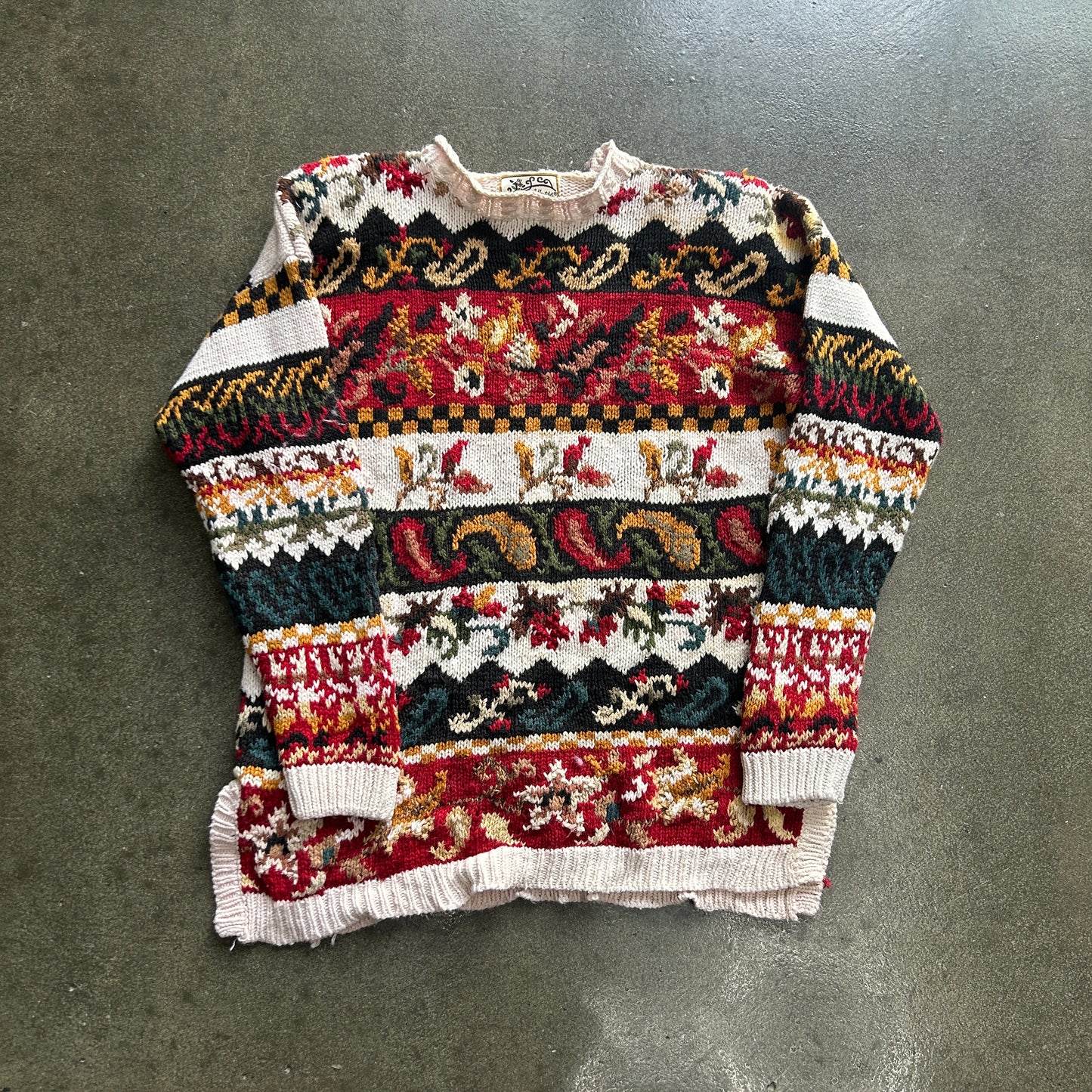 Vintage 90s Heirloom Collectibles Sweater