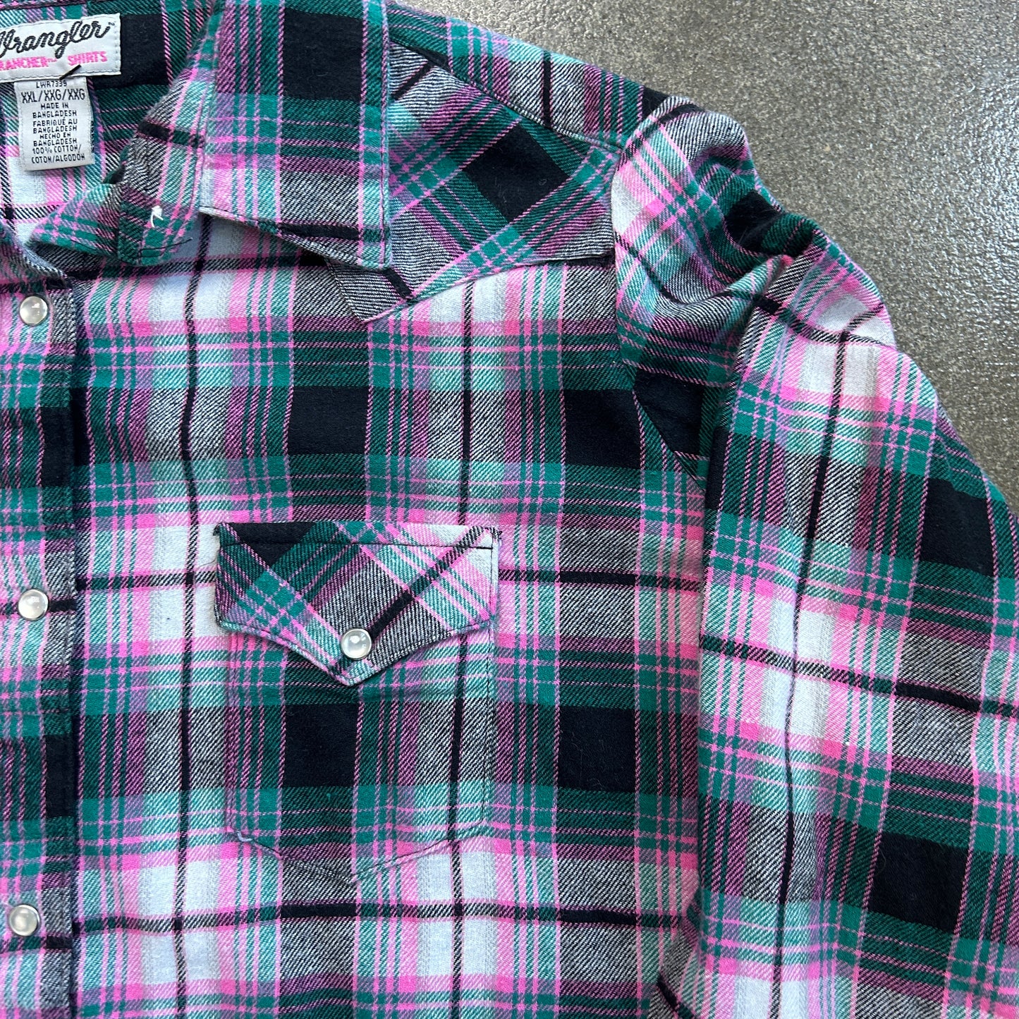 Vintage Wrangler Lightweight Flannel