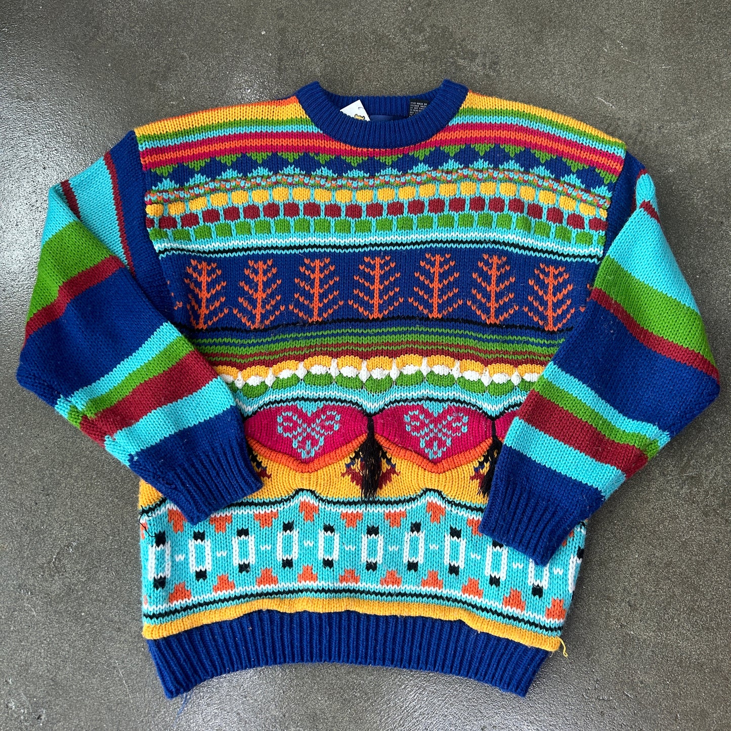 Vintage Amelia Austin Tassel Sweater