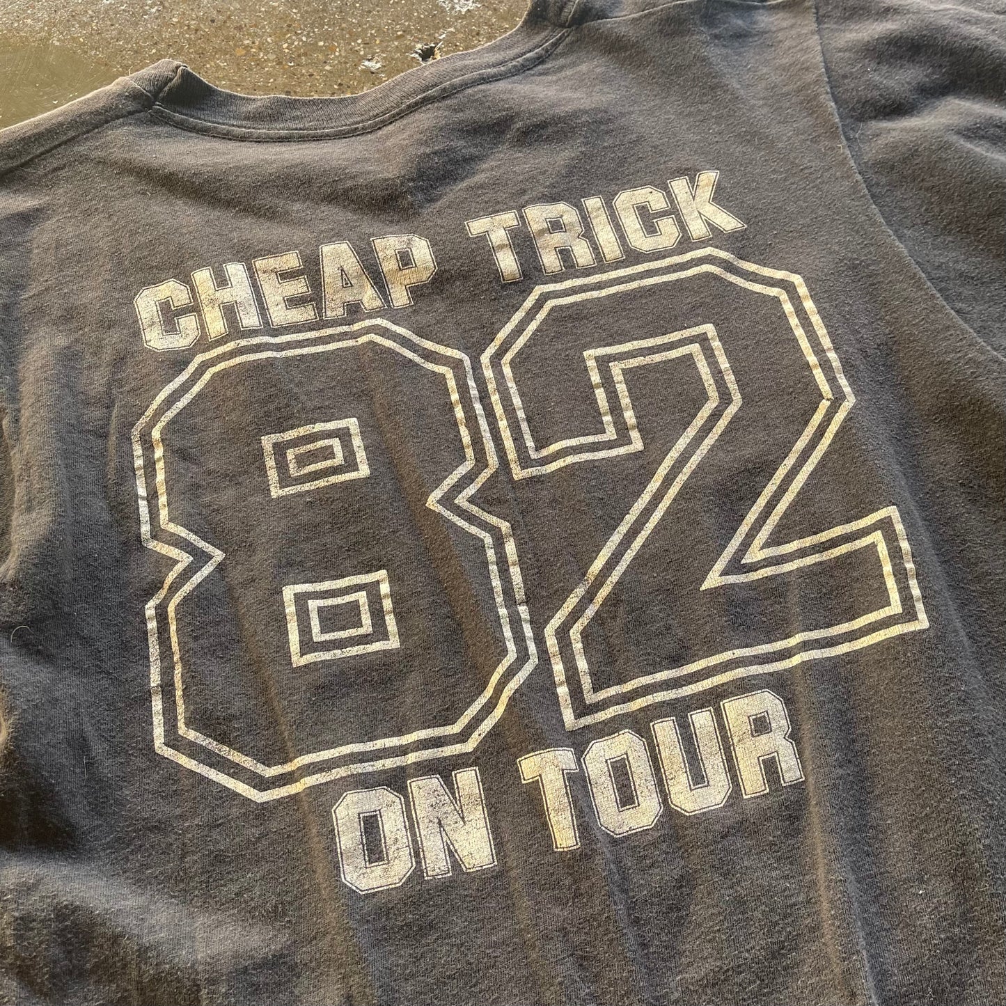 Vintage 1982 Cheap Trick Tour Tee