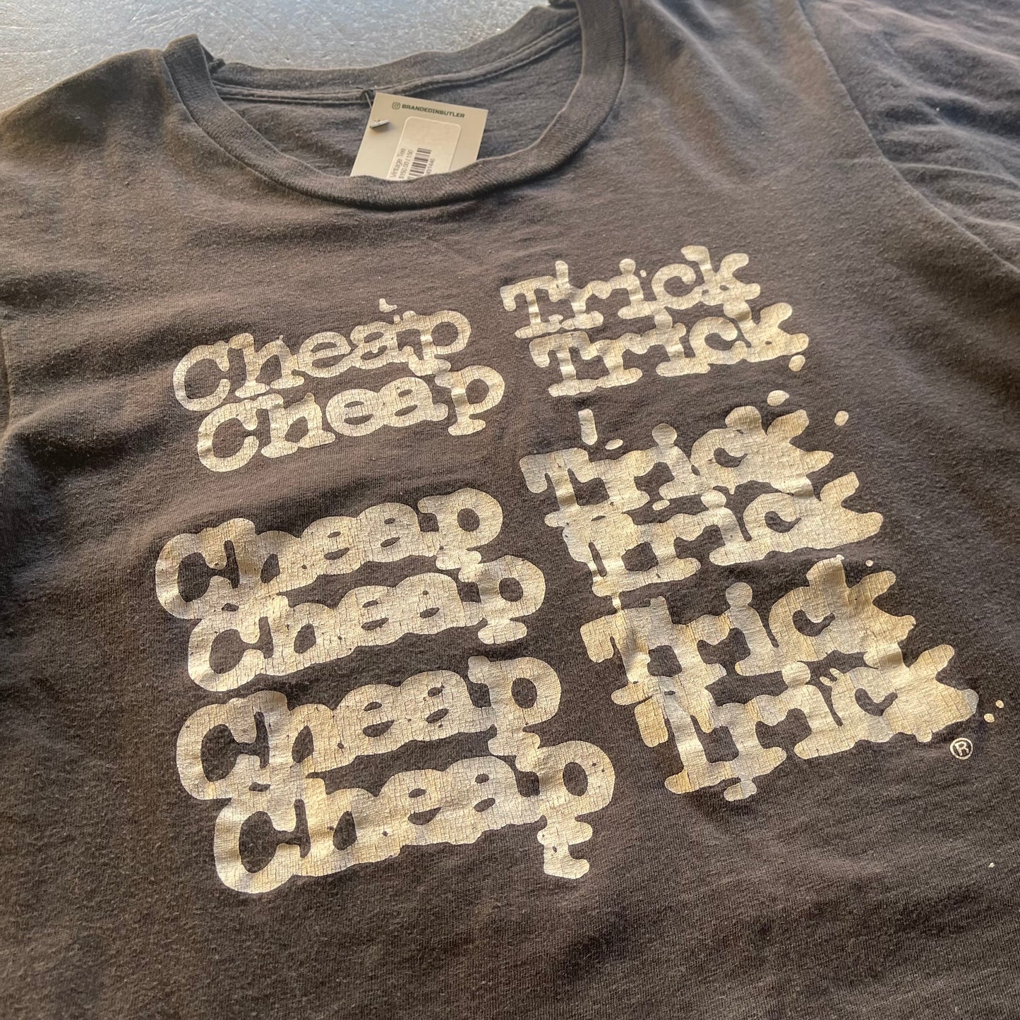 Vintage 1982 Cheap Trick Tour Tee