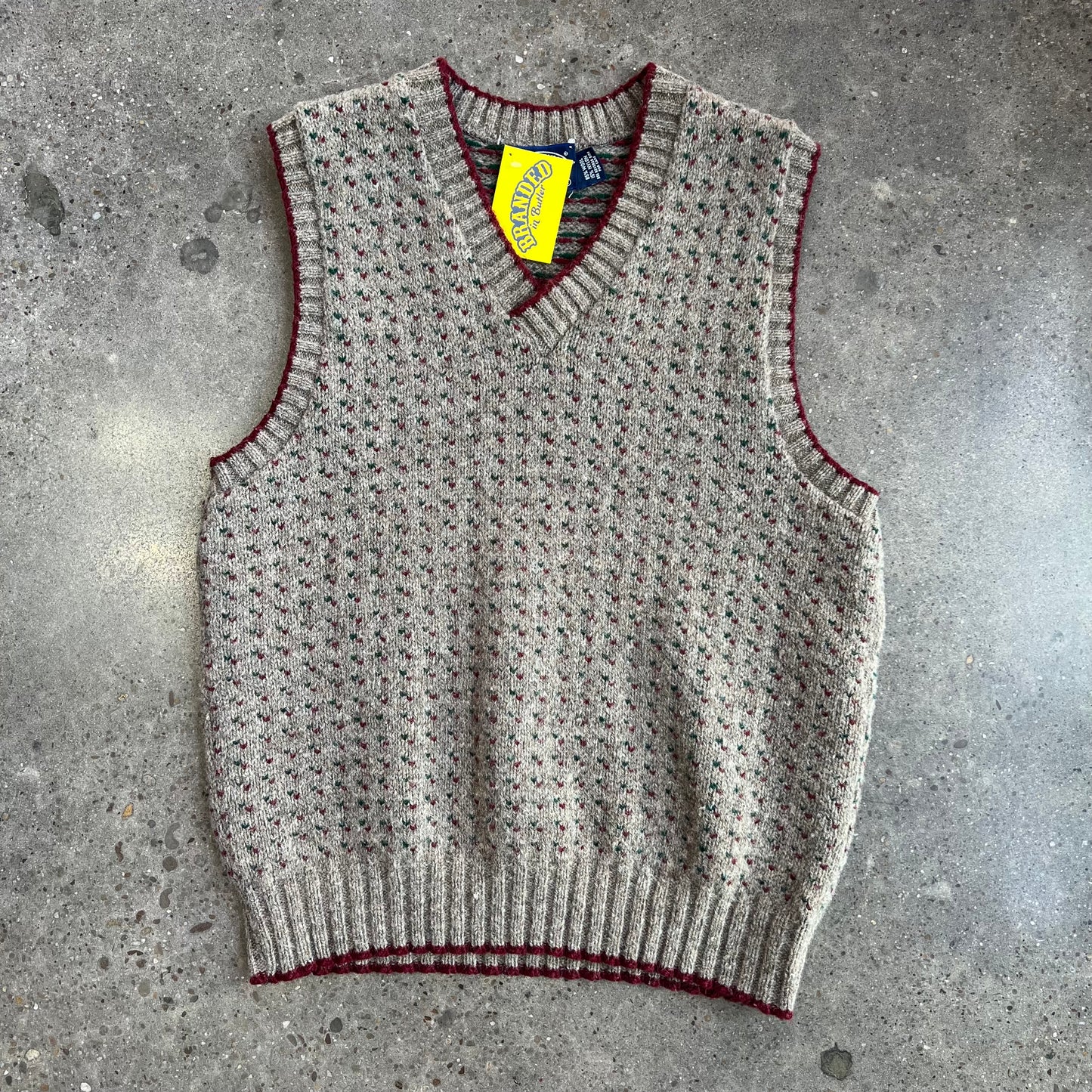 Vintage Boat House Row Sweater Vest