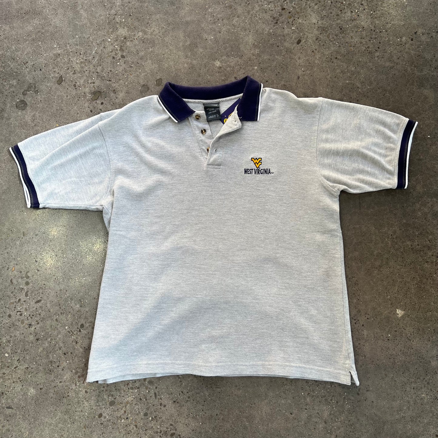 Vintage West Virginia University Polo