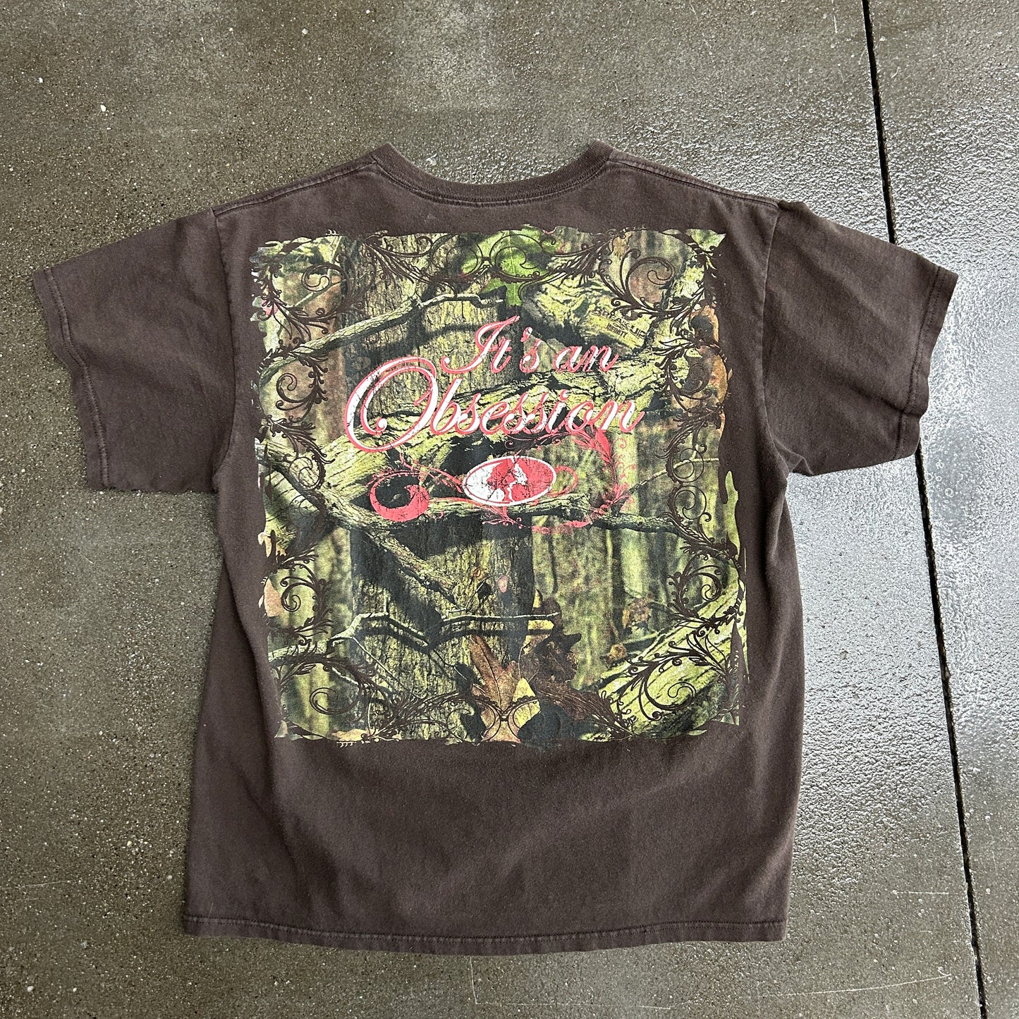 Y2K Mossy Oak Camo Tee