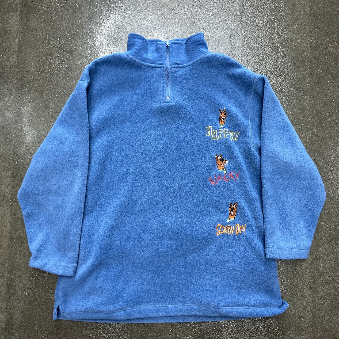 Vintage Scooby Doo Fleece Quarter Zip