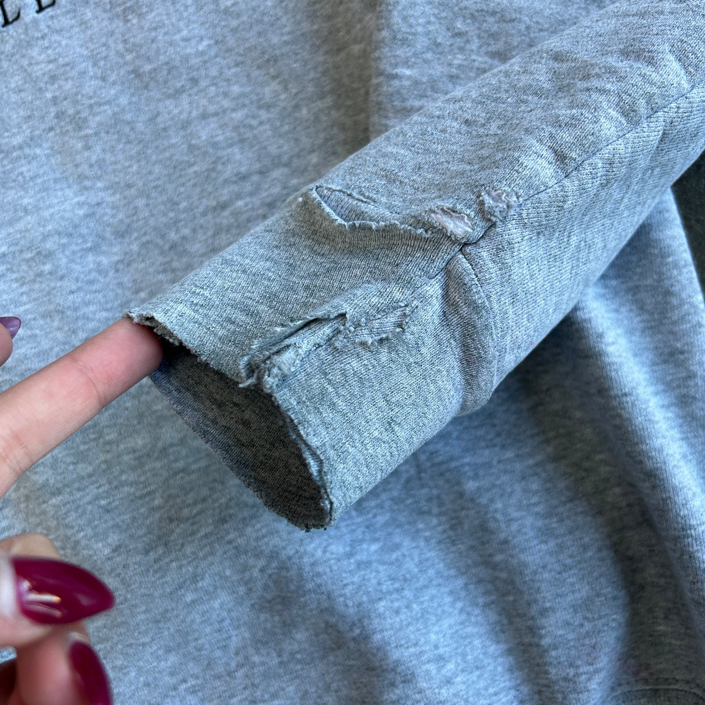 Vintage York College Baseball Sweatshirt