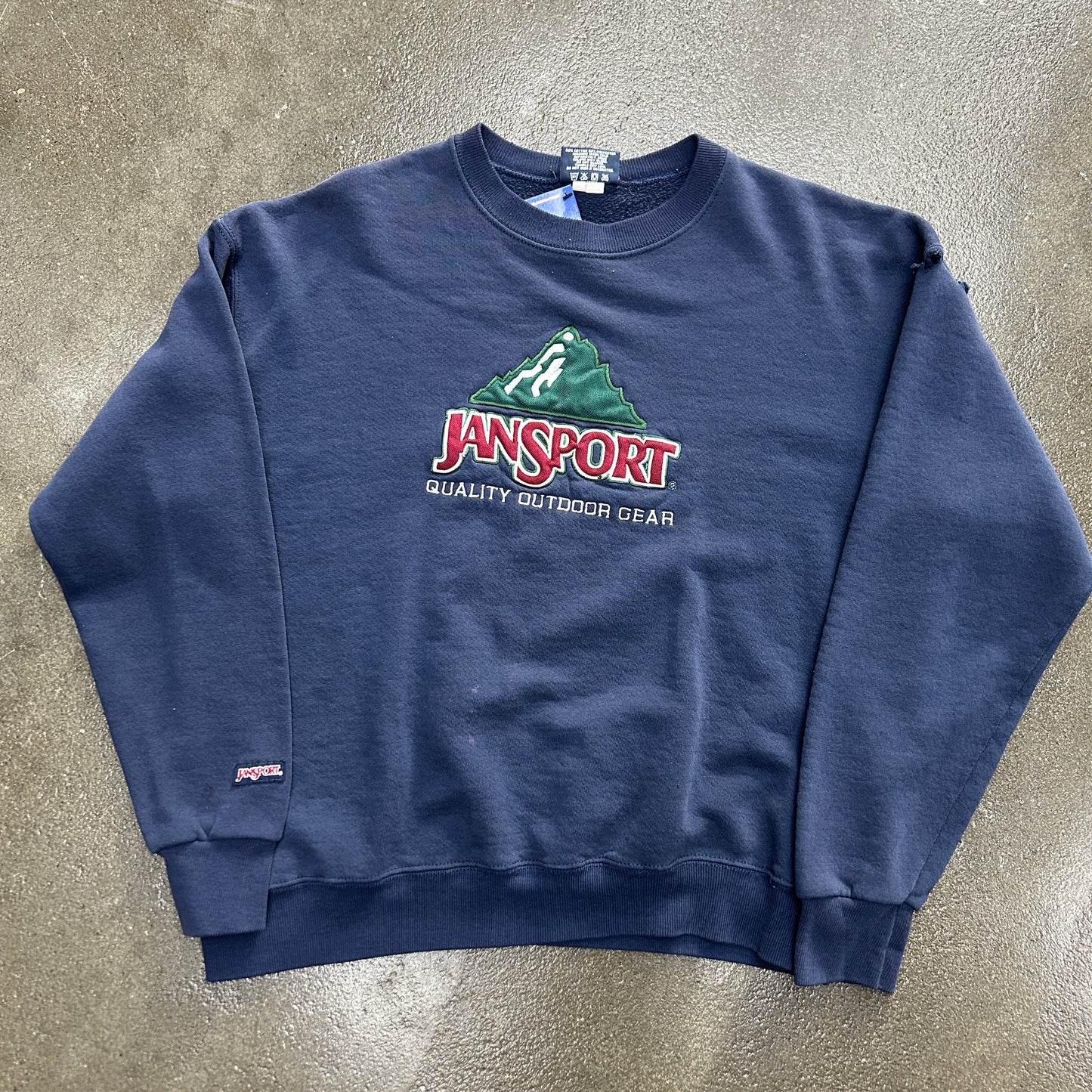 Vintage Distressed Jansport Sweatshirt
