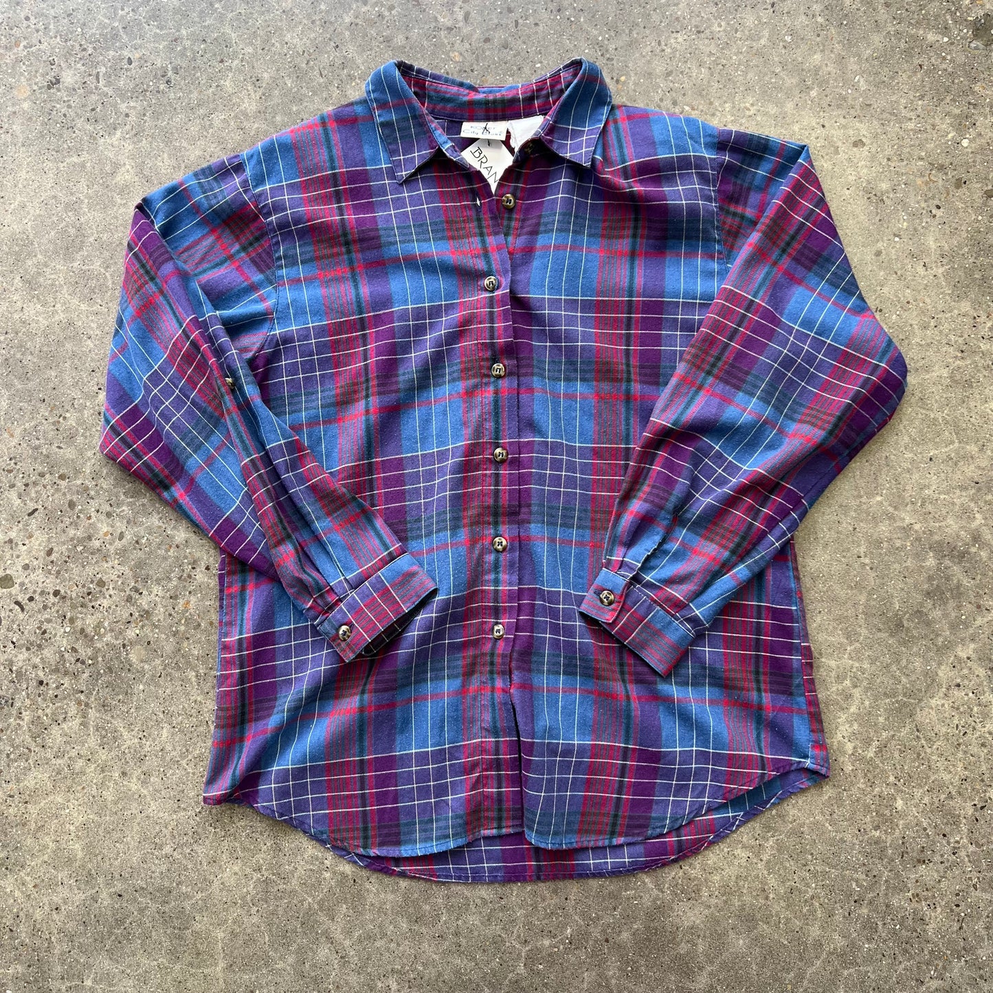 Vintage Koret City Blues Flannel