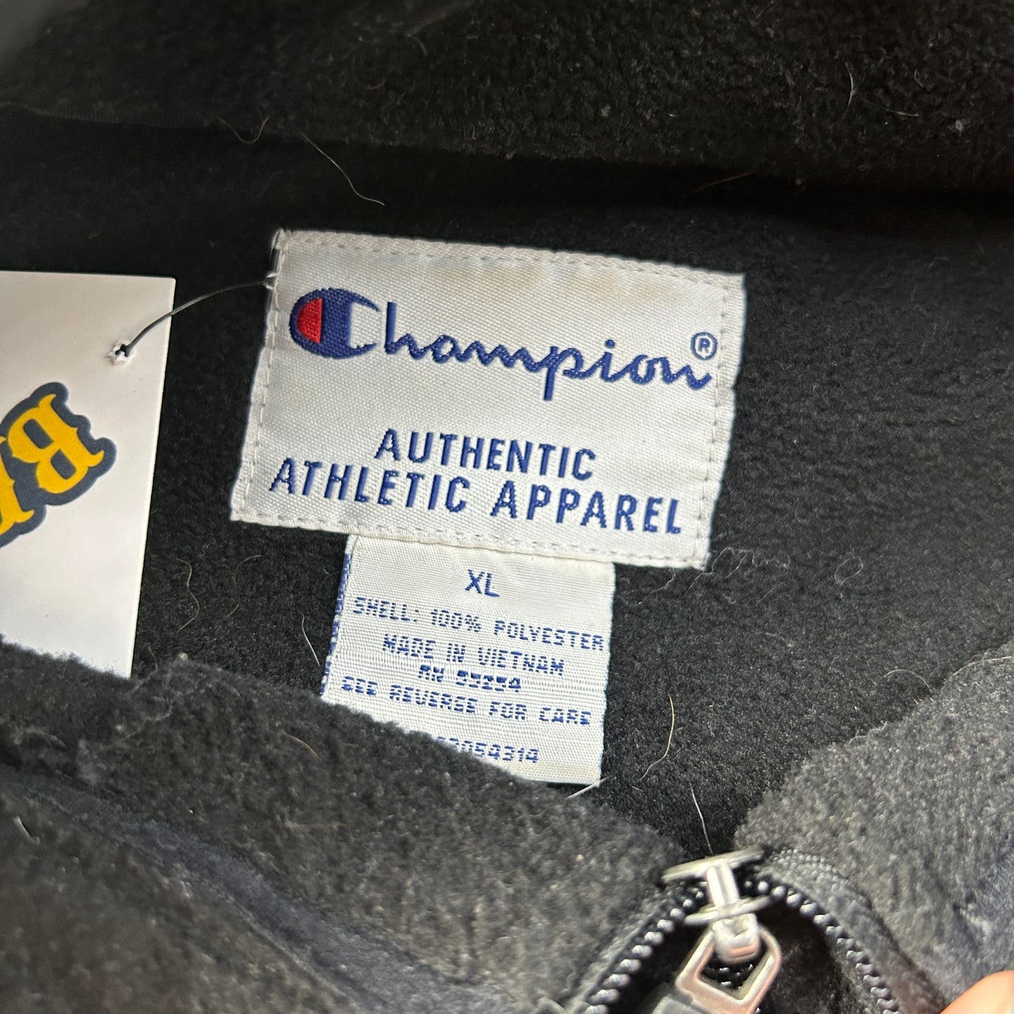 Vintage Champion Fleece Quarter Zip