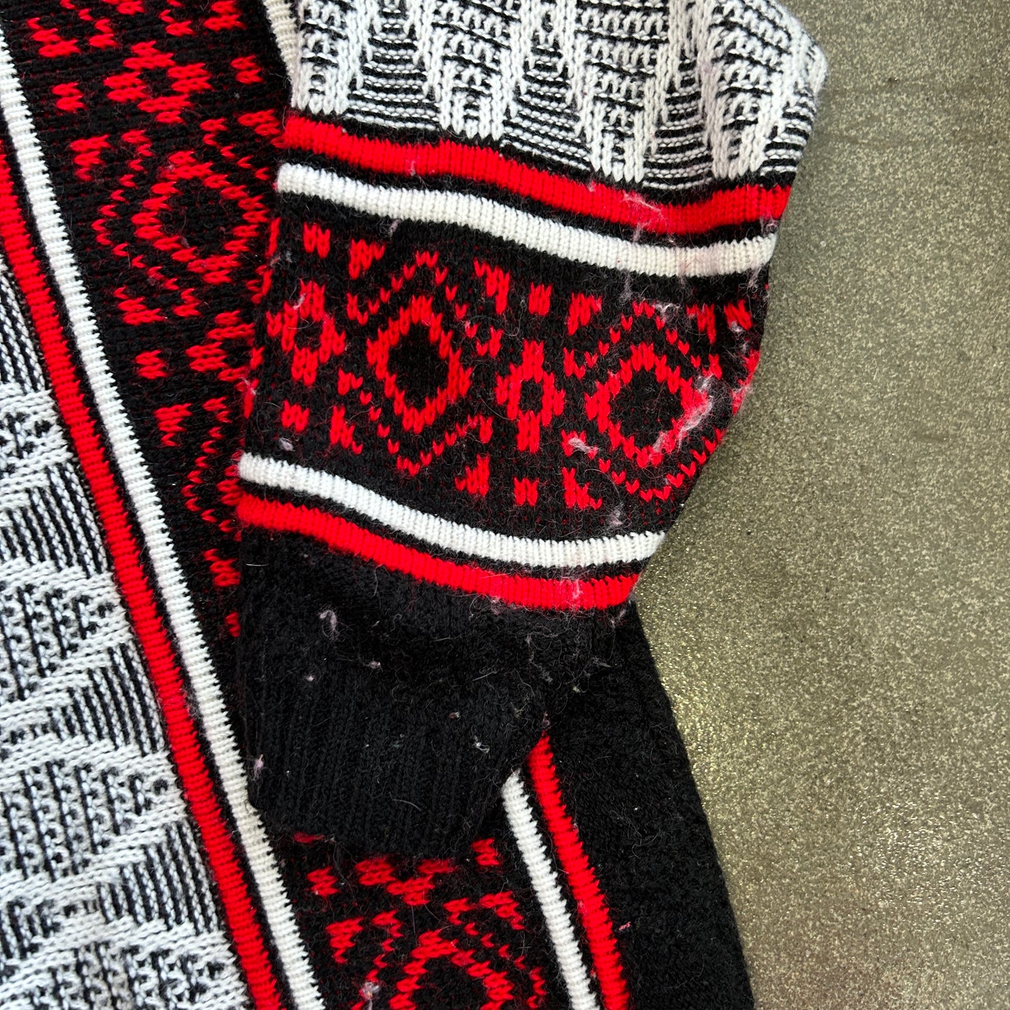 Vintage Domani Patterned Sweater