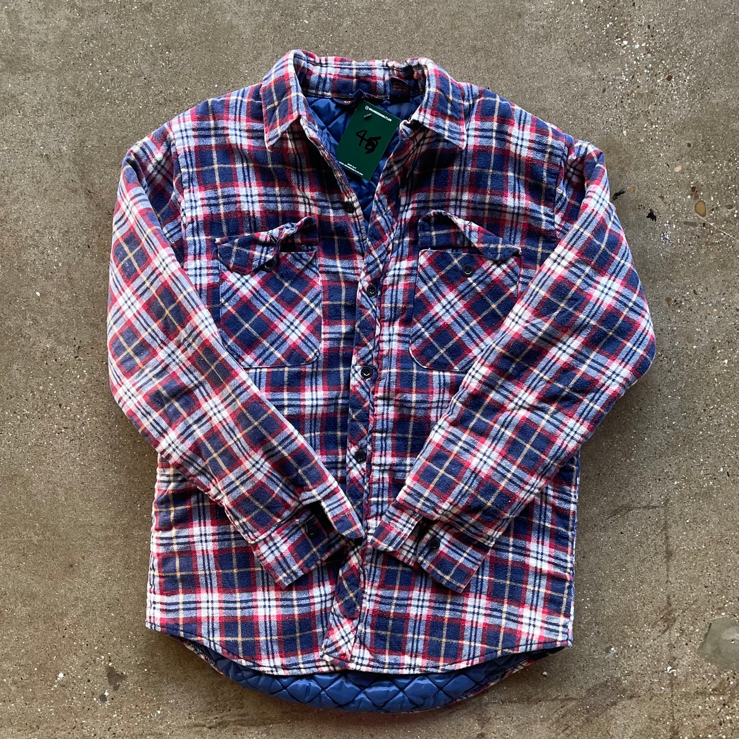 Vintage Woodland Quilted Flannel