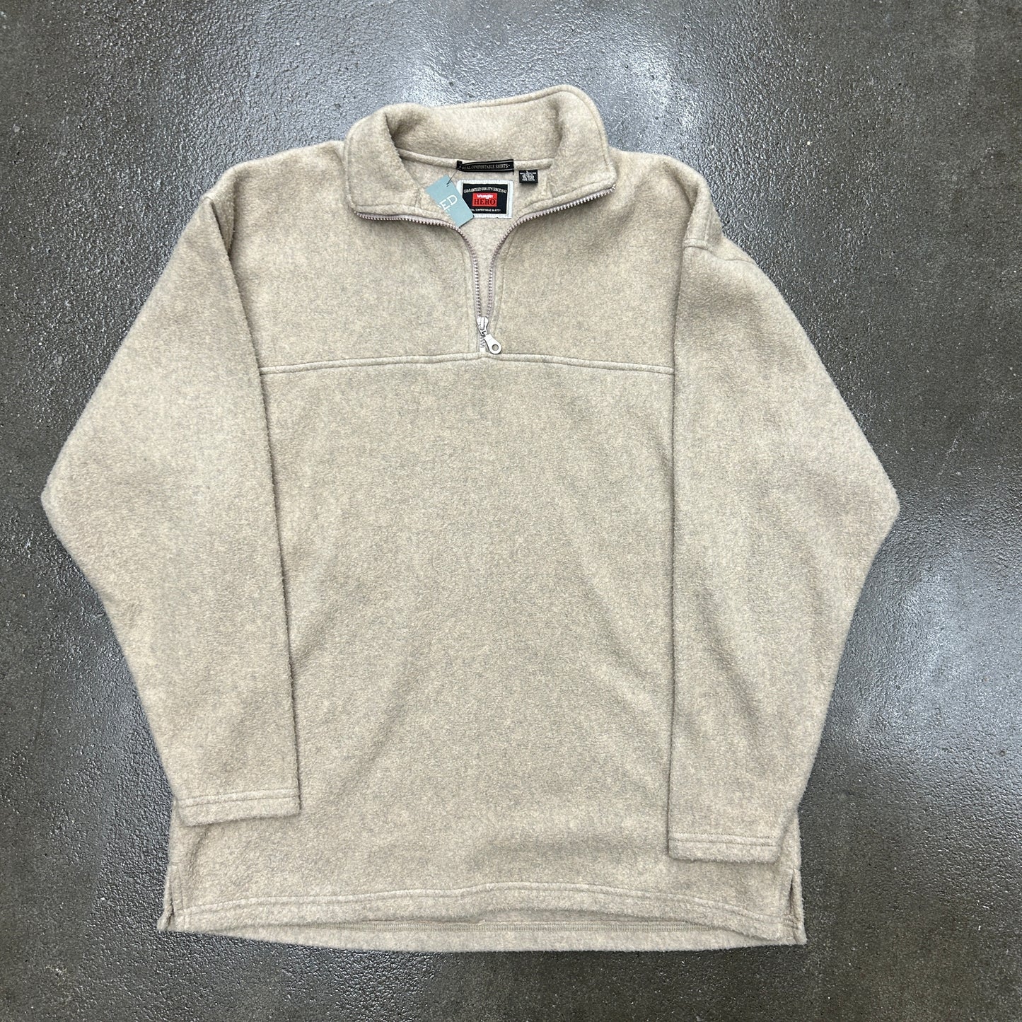 Vintage Wrangler Hero Fleece Quarter Zip