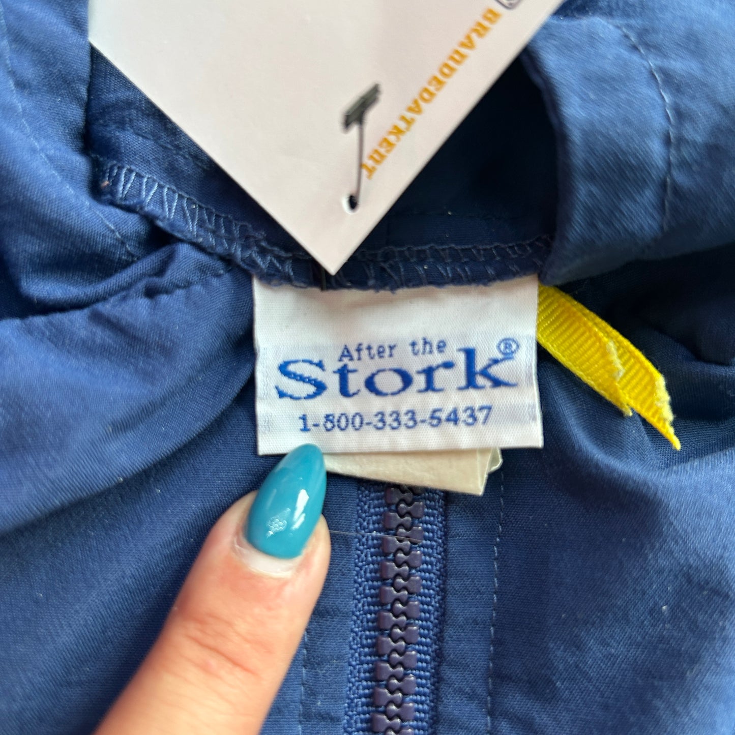 Vintage After The Stork Color Windbreaker