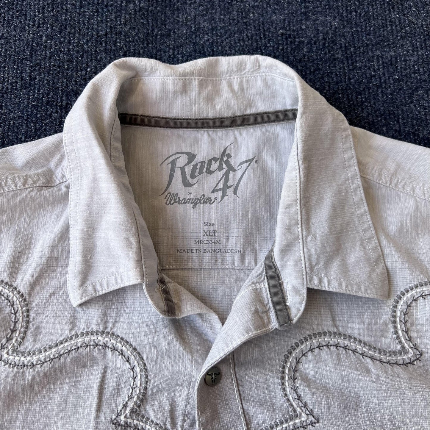 Y2K Rock 47 Wrangler Pearl Snap Shirt