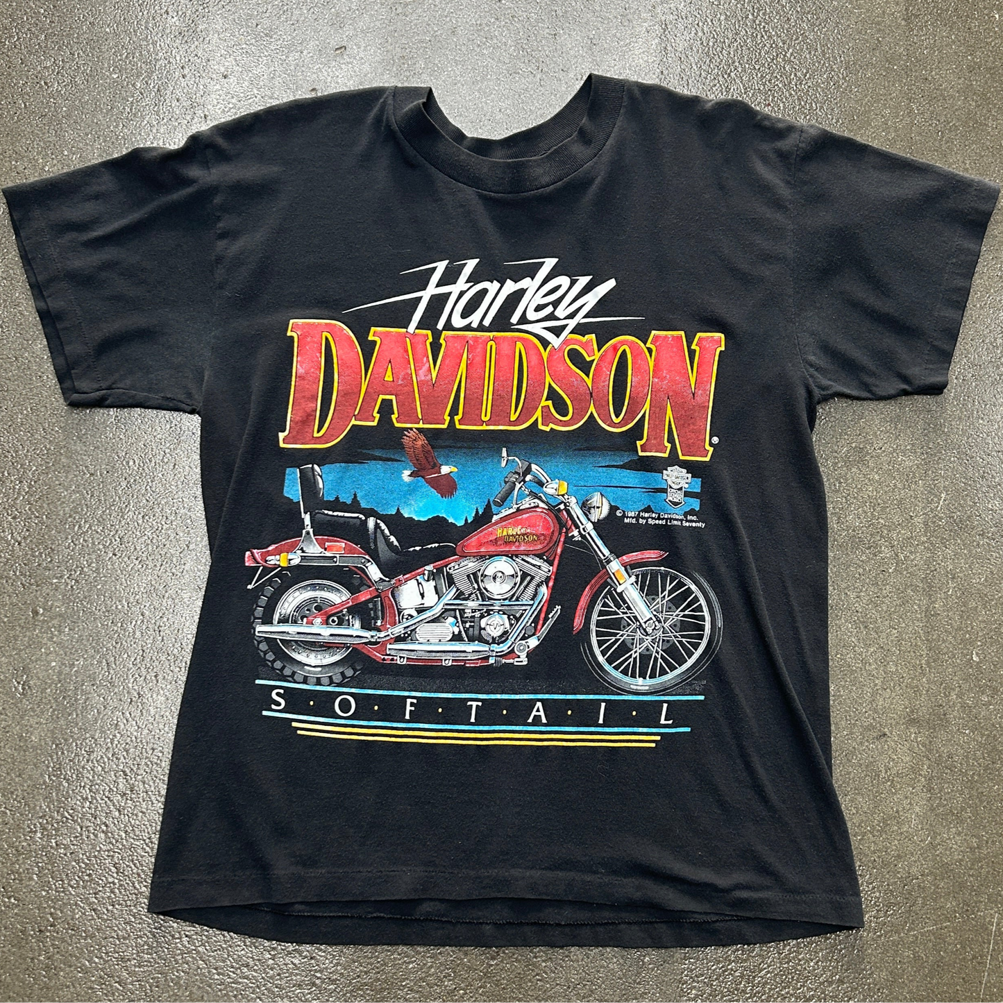 Vintage Harley Davidson Tee Shirt