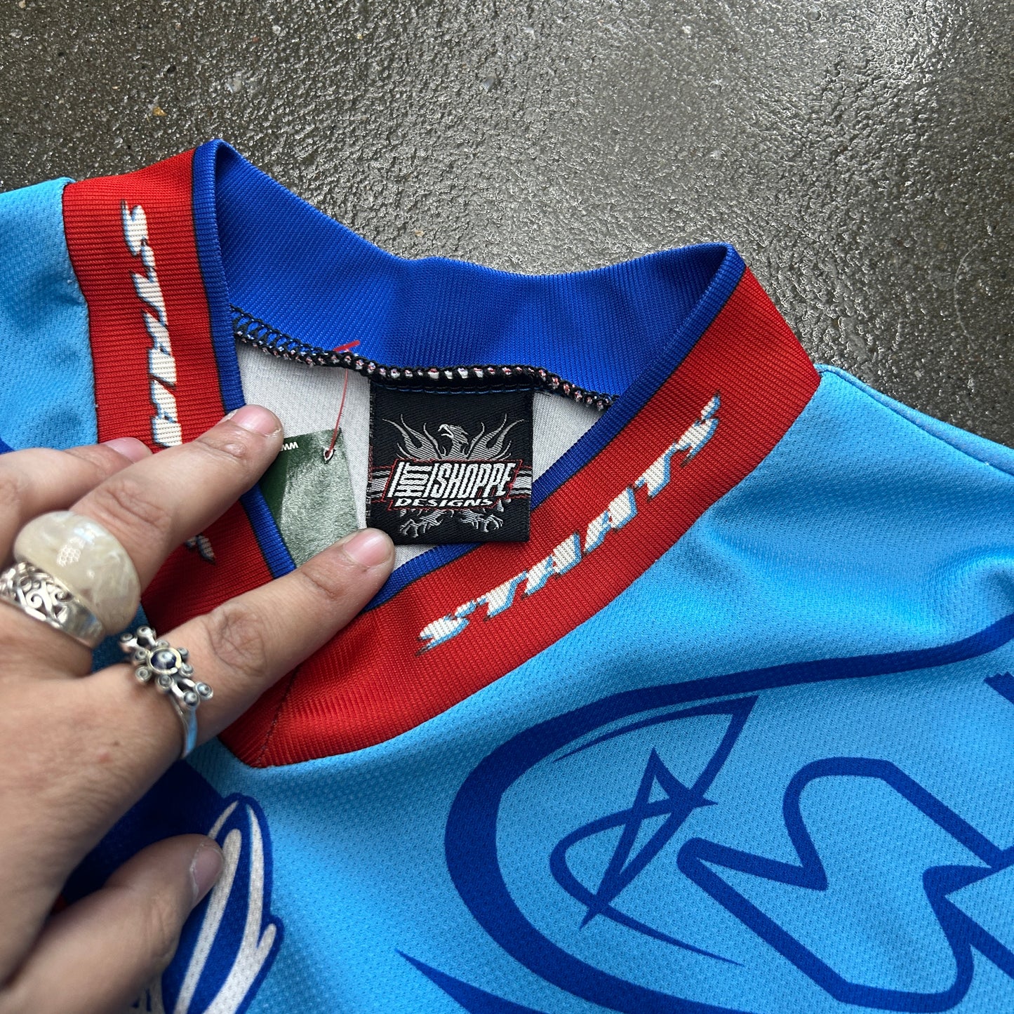 Vintage Hot Shoppe Designs Motocross Jersey