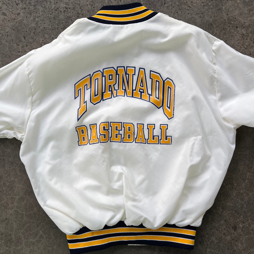Vintage Tornado Baseball Jacket