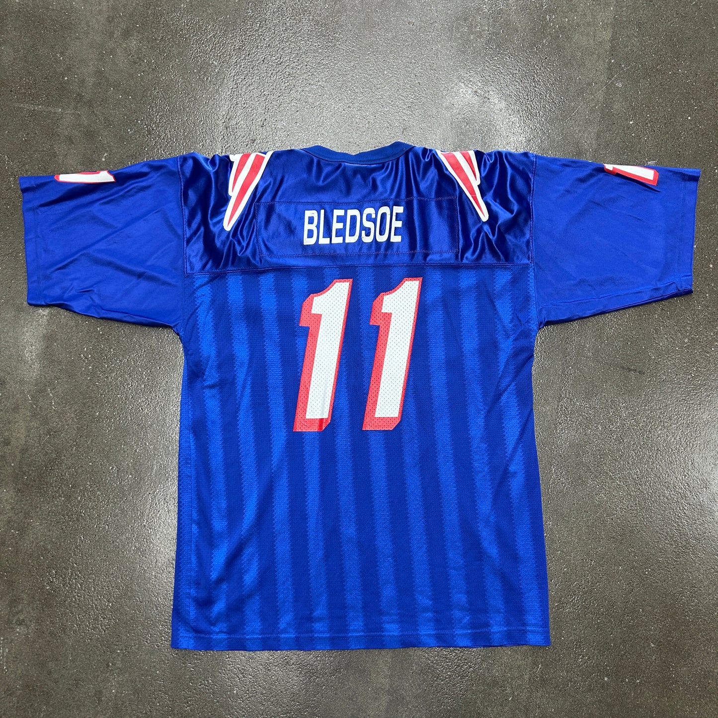 Vintage 90s Drew Bledsoe New England Patriots Starter Jersey