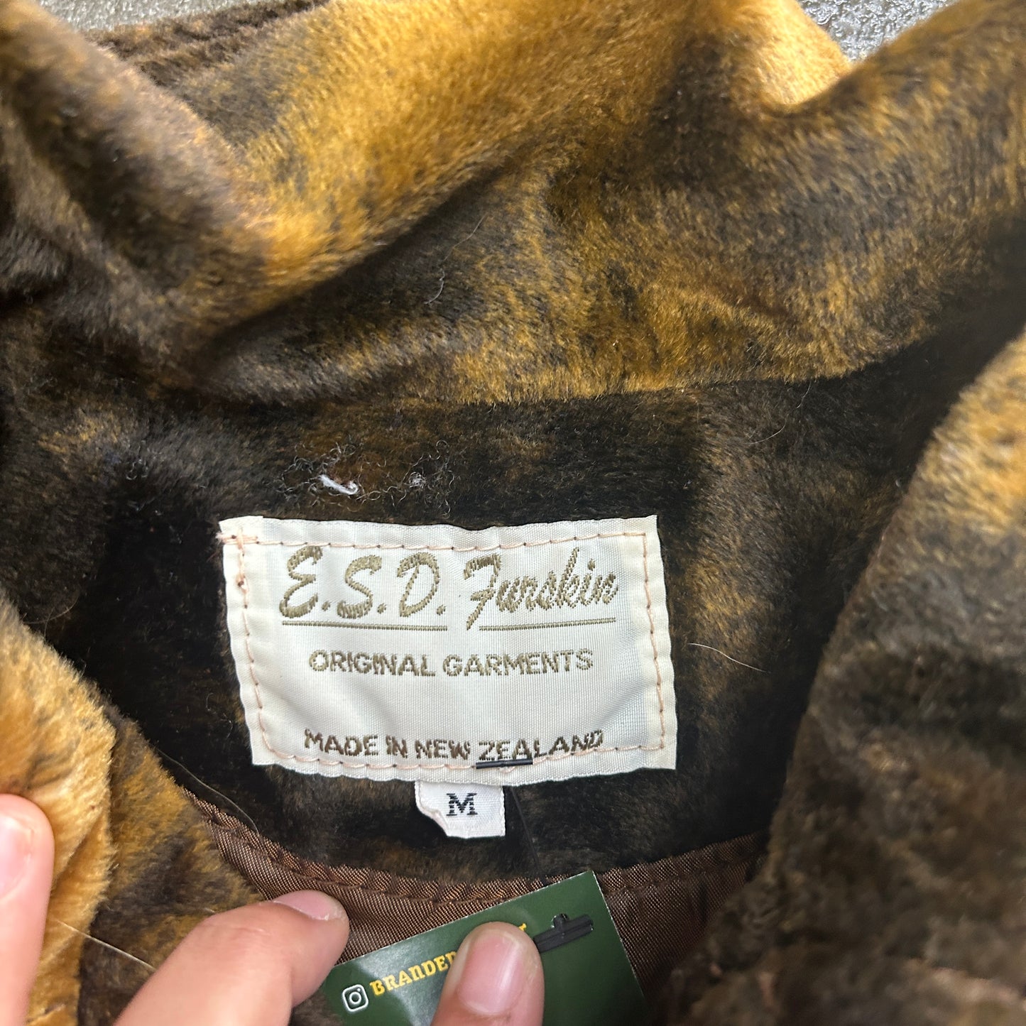 Vintage ESD Furskin Jacket
