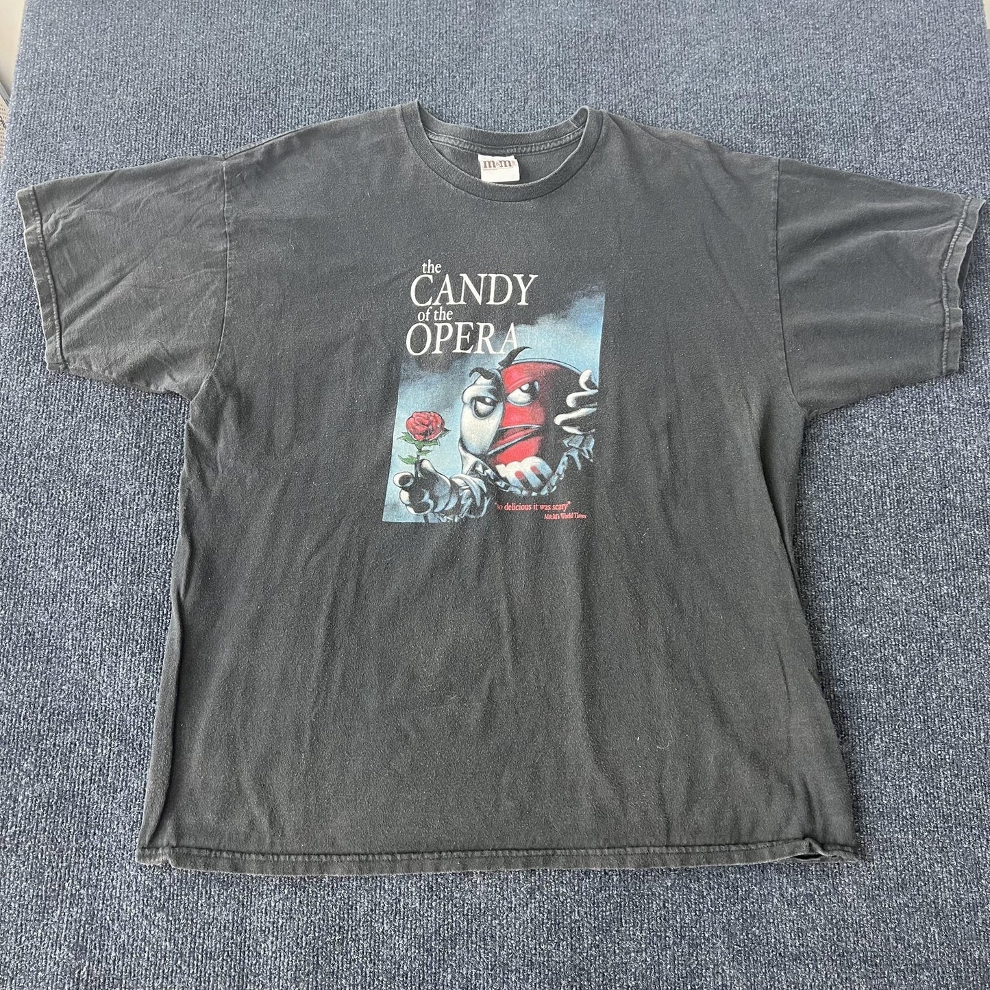 Vintage 90s M&M's Candy of the Opera Tee