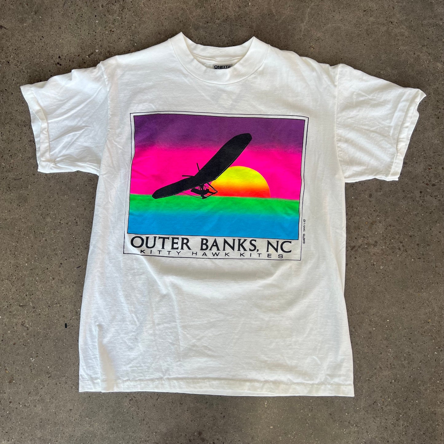 Vintage Outer Banks Kitty Hawk Kites Tee