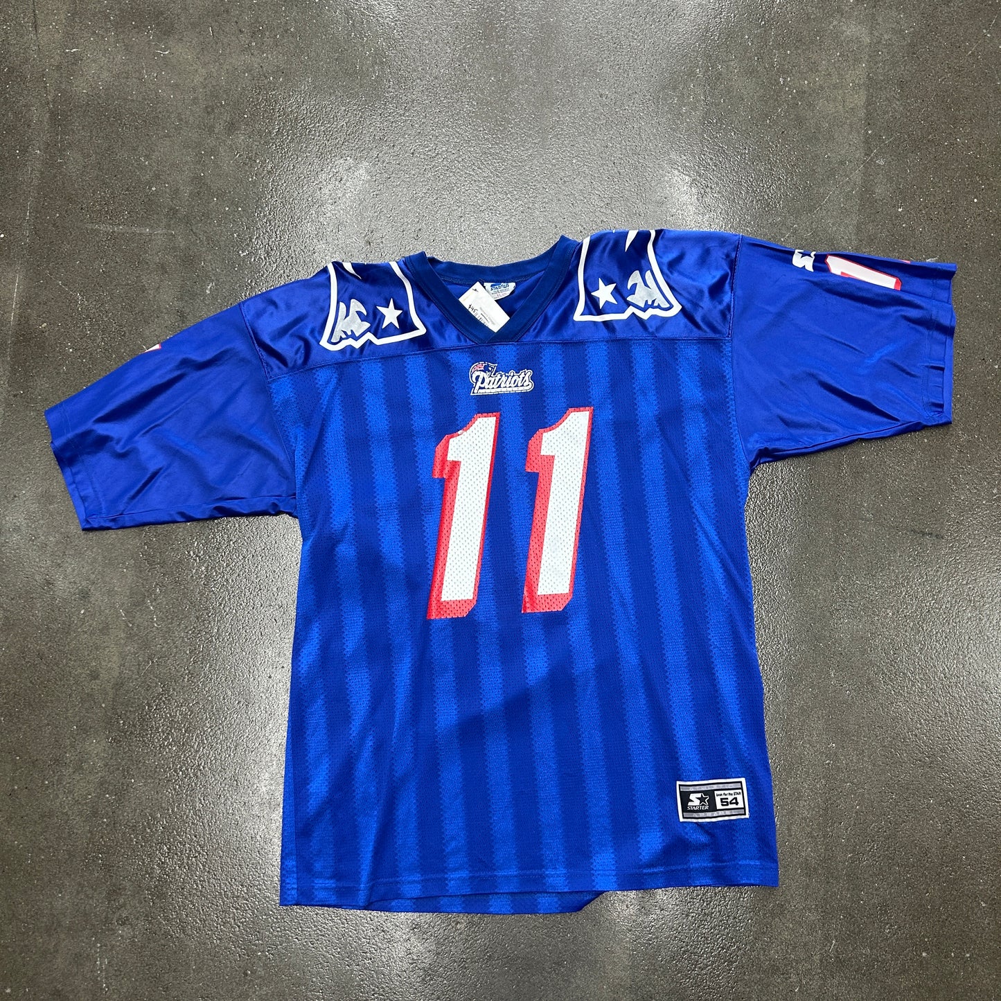 Vintage 90s Drew Bledsoe New England Patriots Starter Jersey