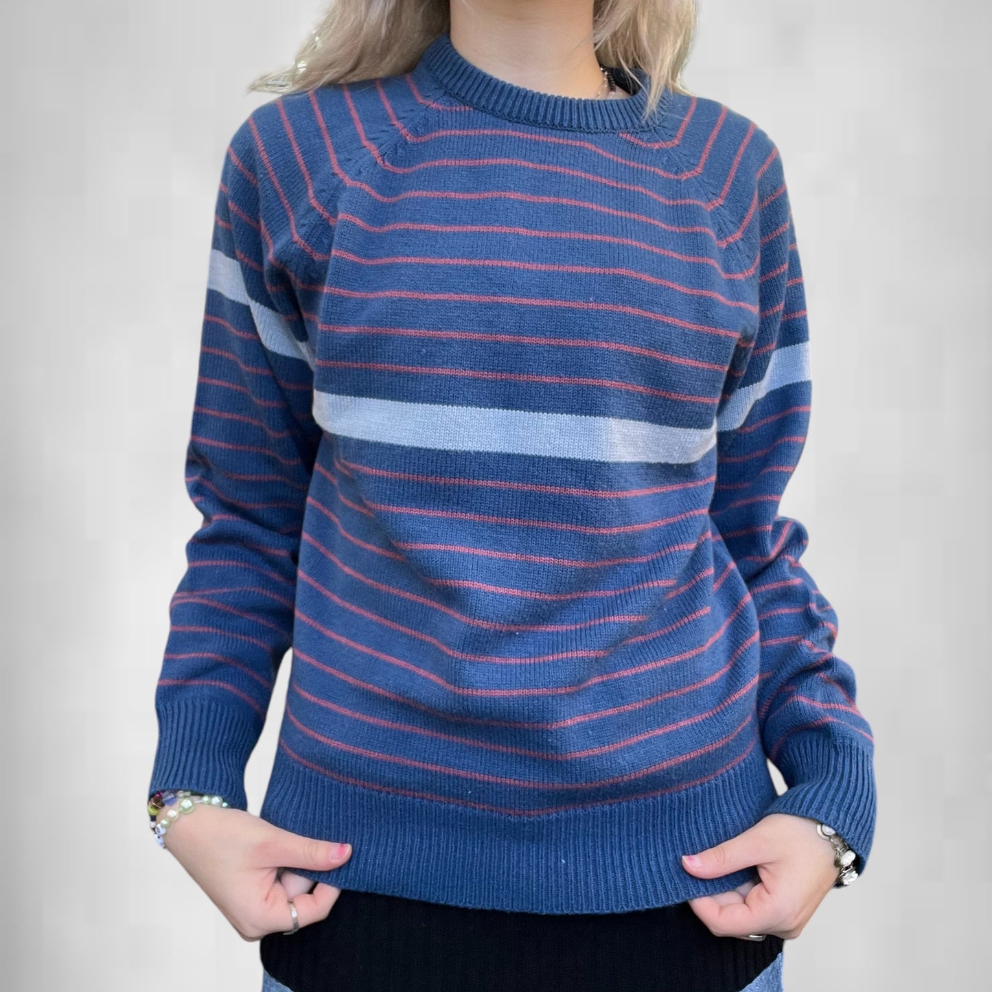 Vintage Jean Michaud Striped Sweater