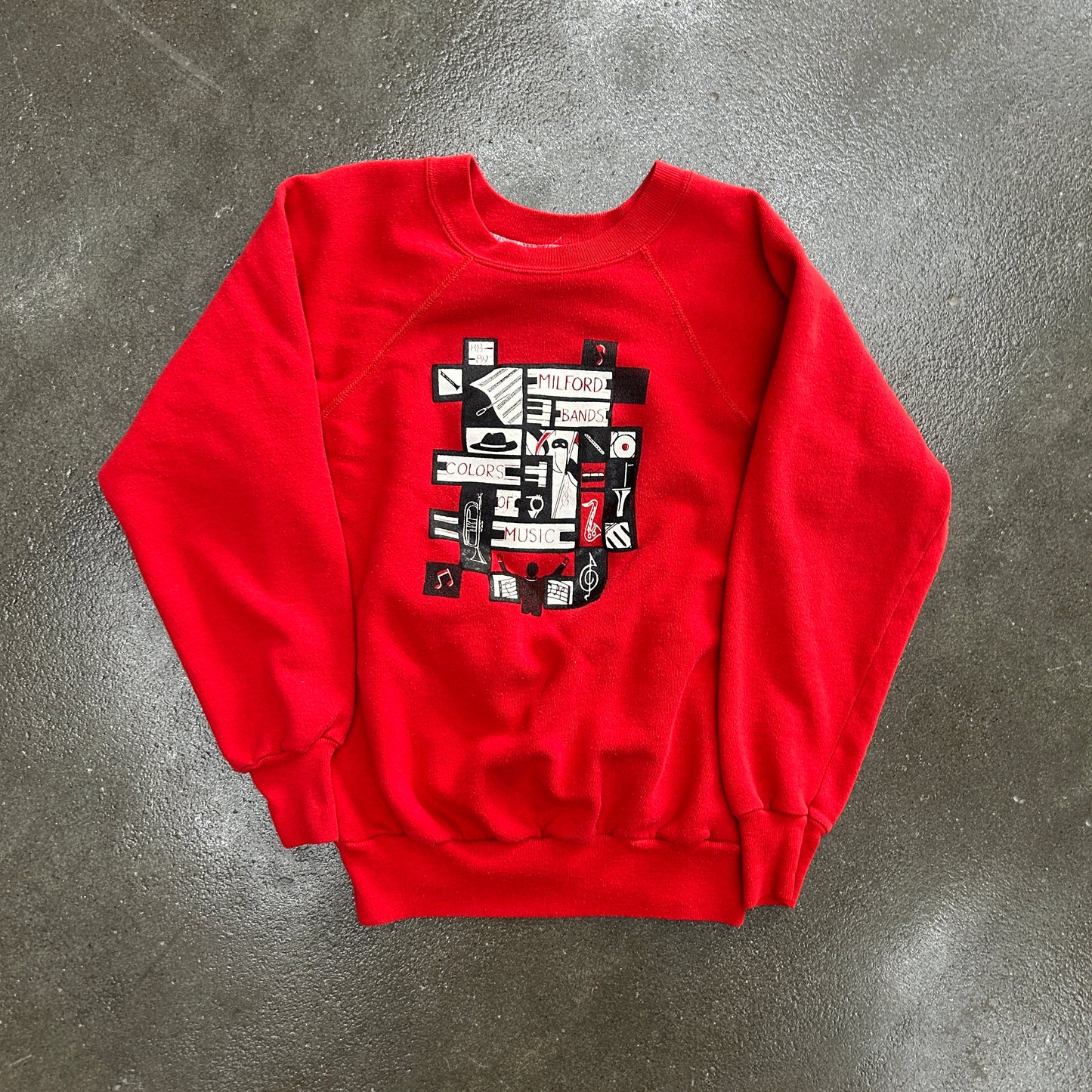 Vintage Milford Bands Sweatshirt