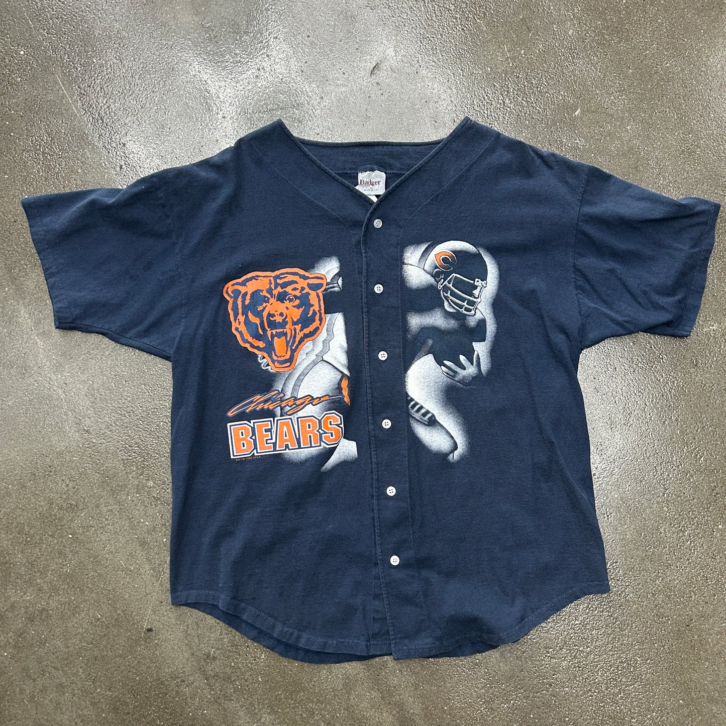 Vintage Chicago Bears Button Up