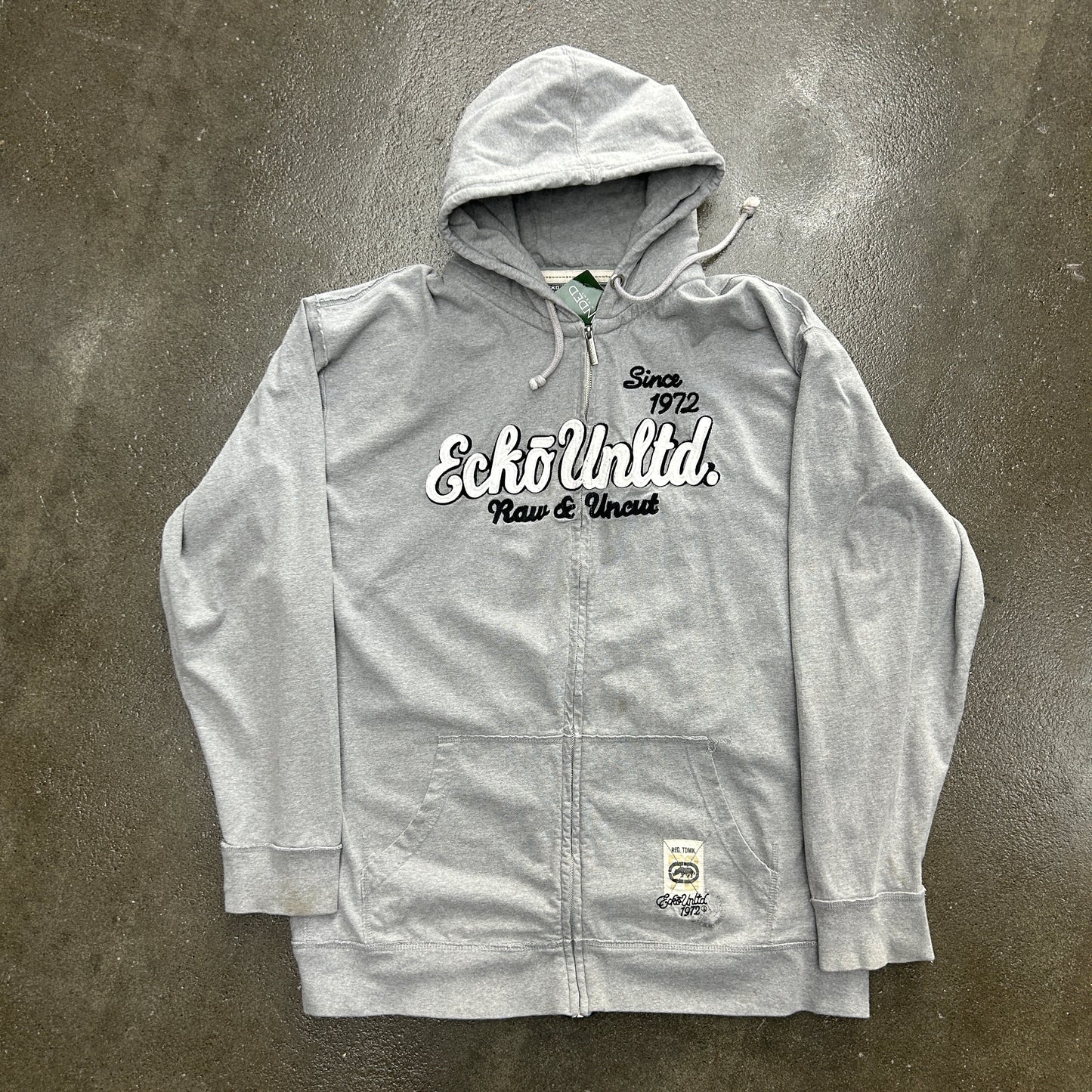 Vintage Y2K Ecko Unltd Zip Up Hoodie